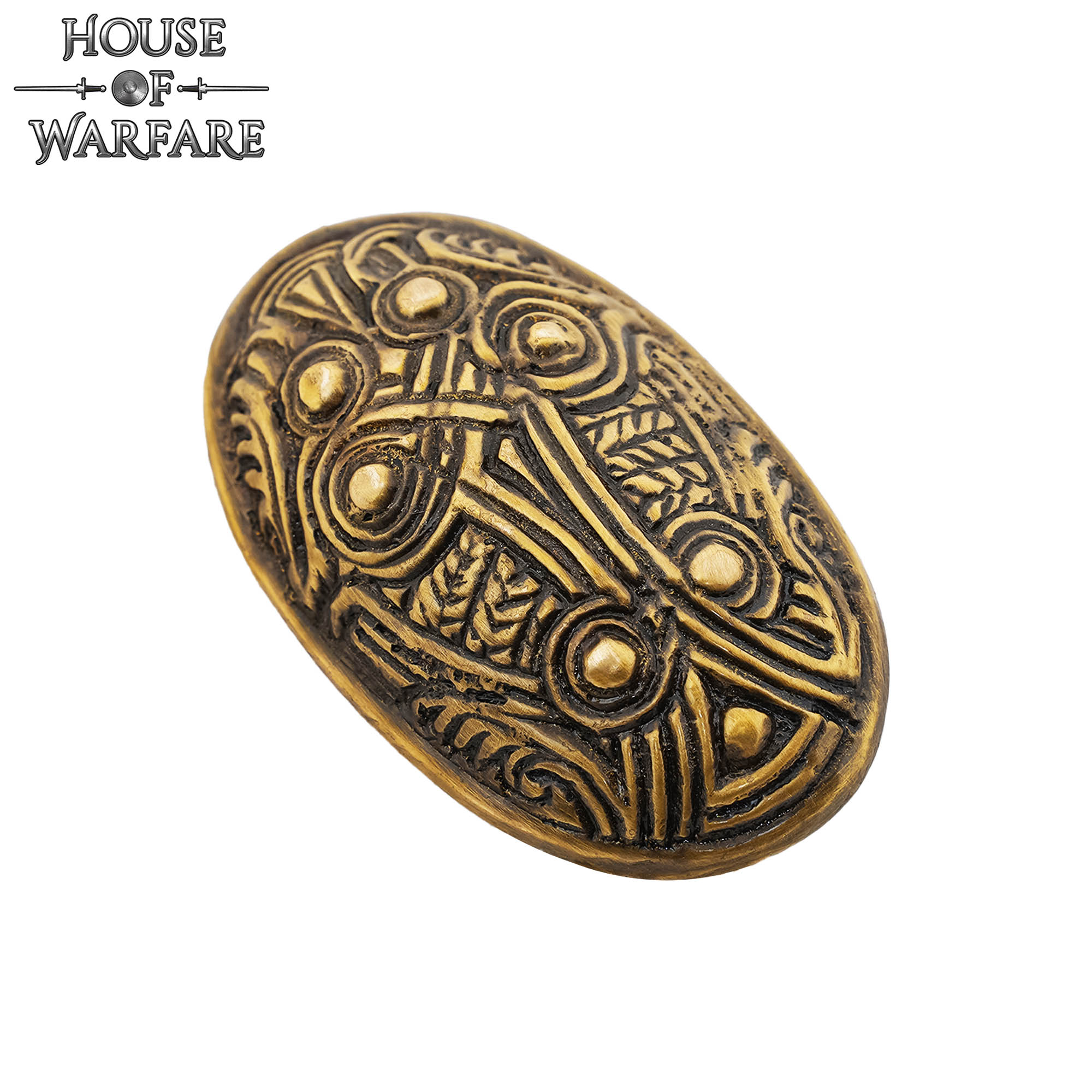 Imagen única de: Broche de Latón Macizo Viking Hedeby