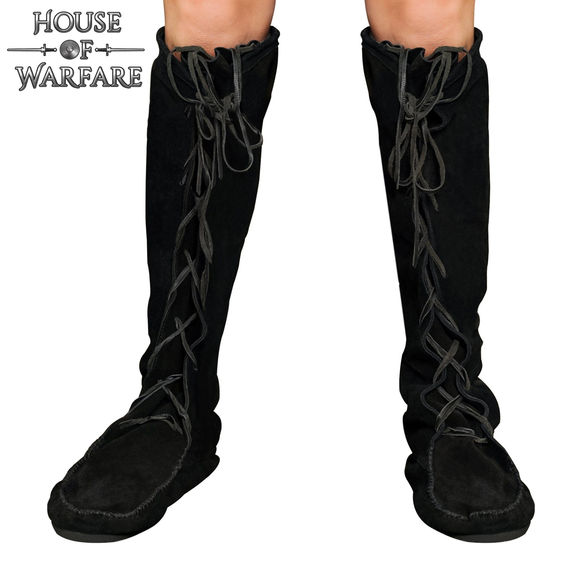 Botas medievales largas de ante (siglos IX–XV) - imagen 8