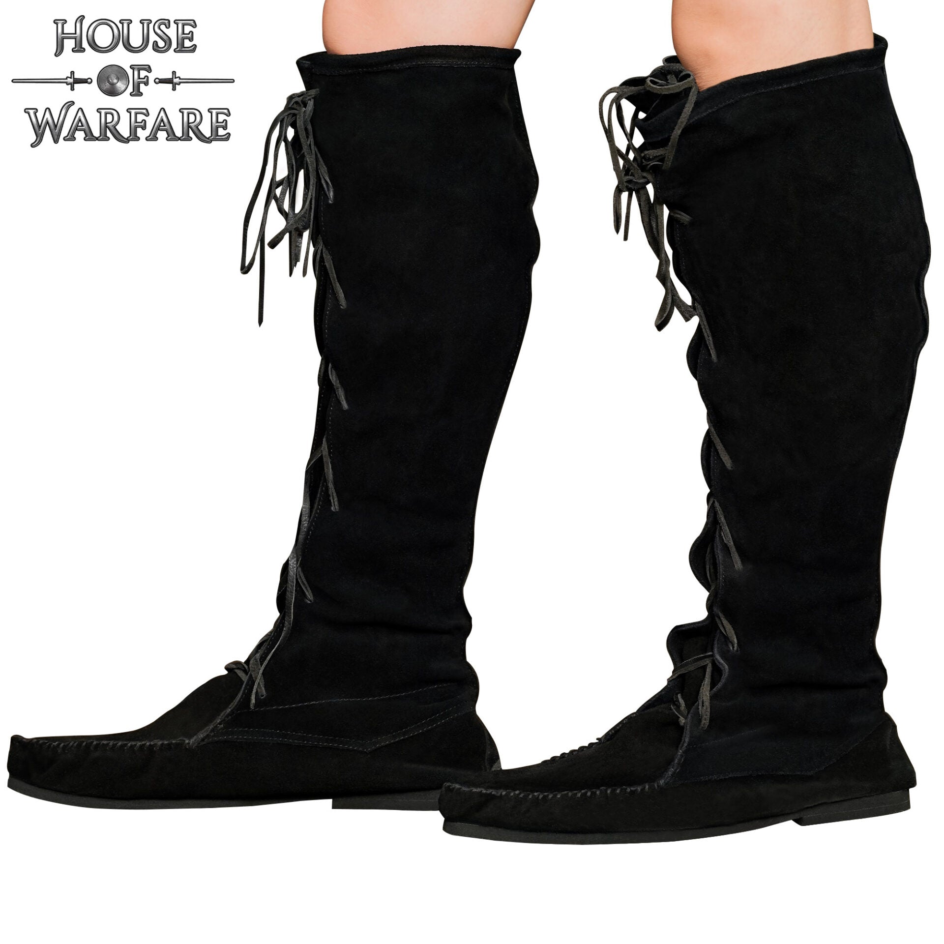 Botas medievales largas de ante (siglos IX–XV) - imagen 9