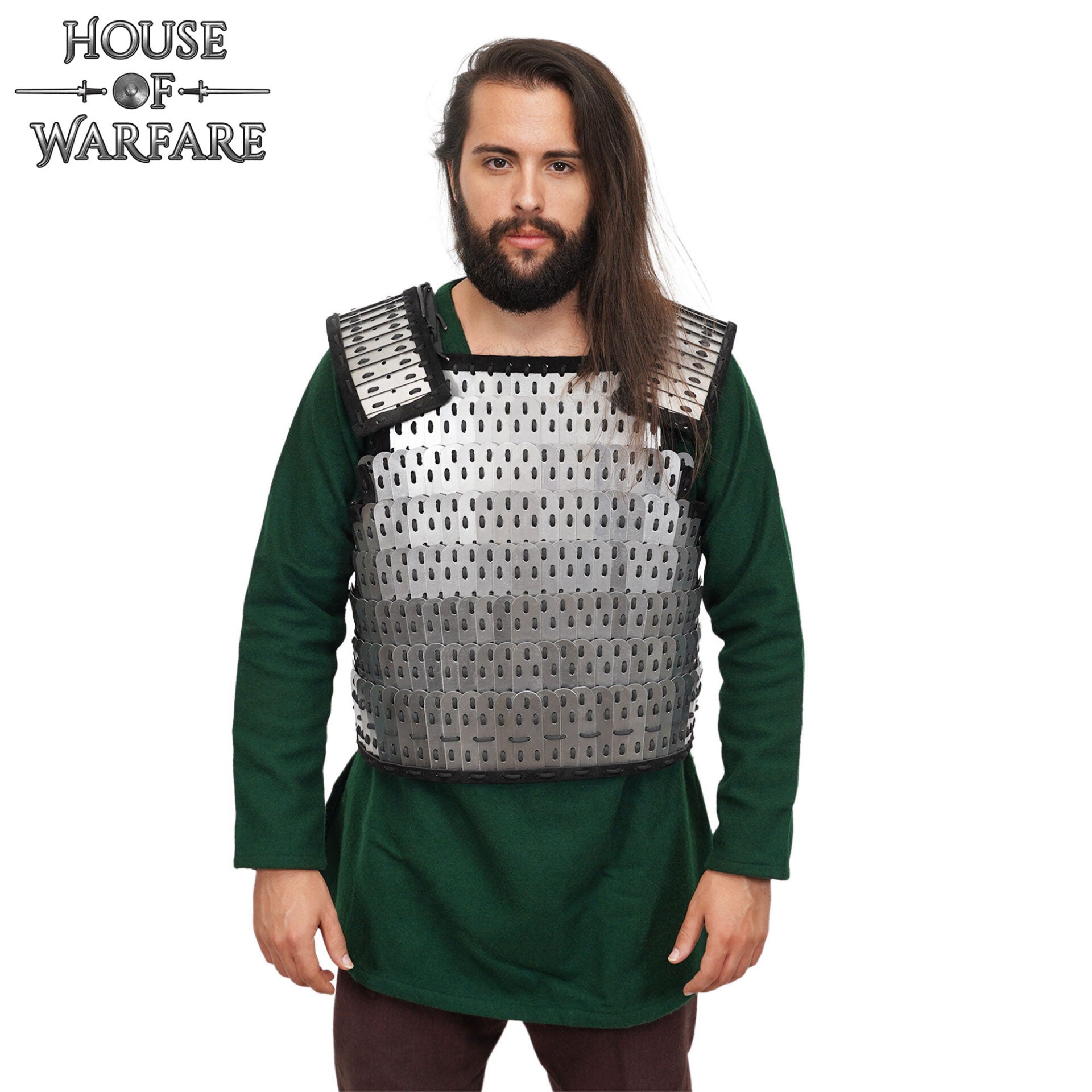 Armadura lamelar BIRKA - Vikinga para LARP (L/M/XL) - imagen 5