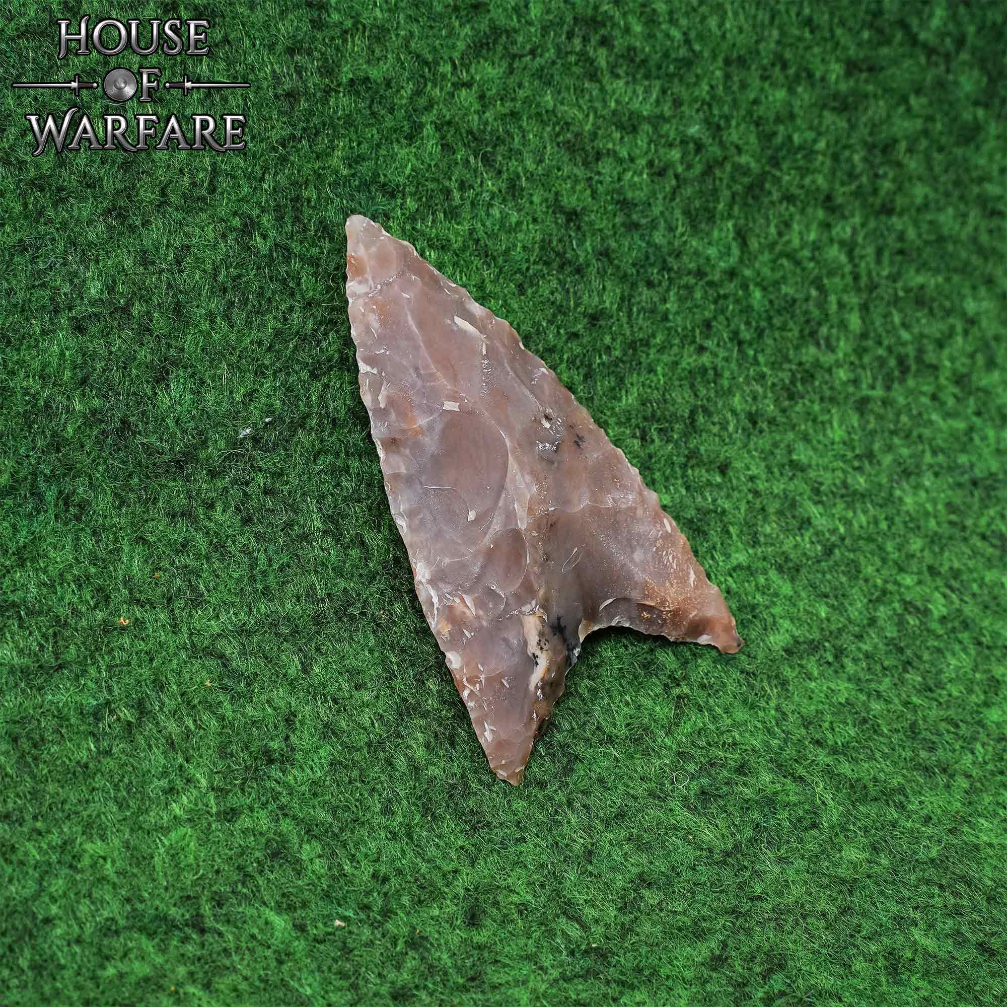 Punta de flecha histórica de sílex — 5 cm - imagen 3