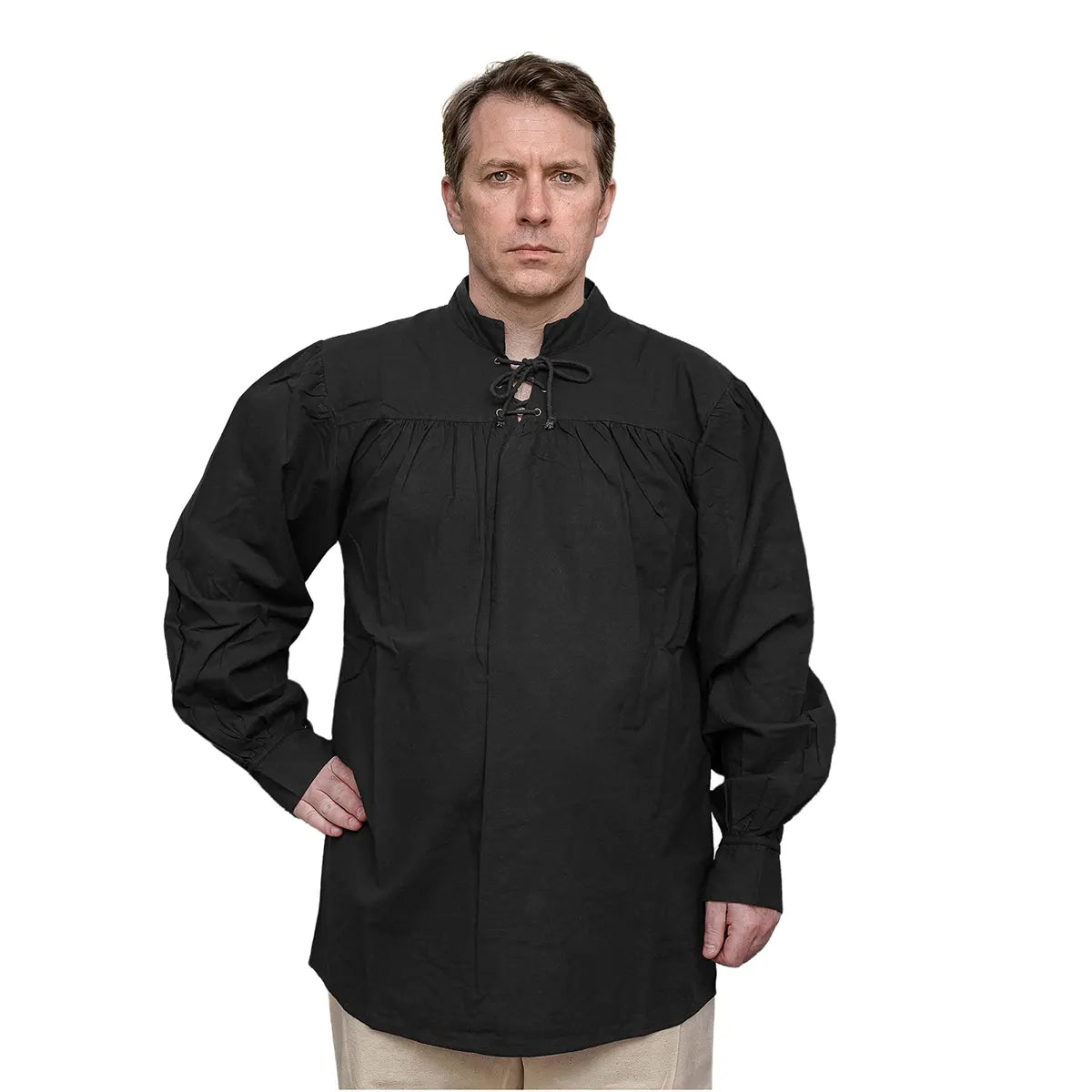 Camisa pirata de fantasía medieval