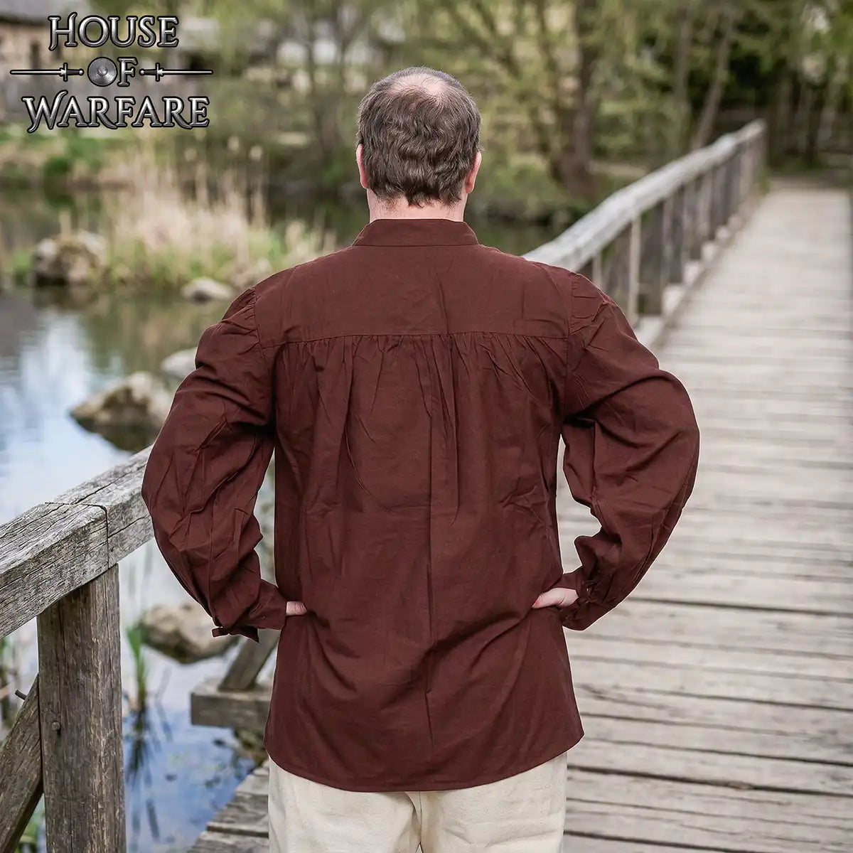 Camisa pirata de fantasía medieval - imagen 17