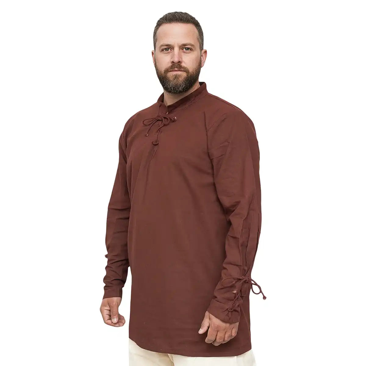 Camiseta medieval de fantasía - Marrón - L