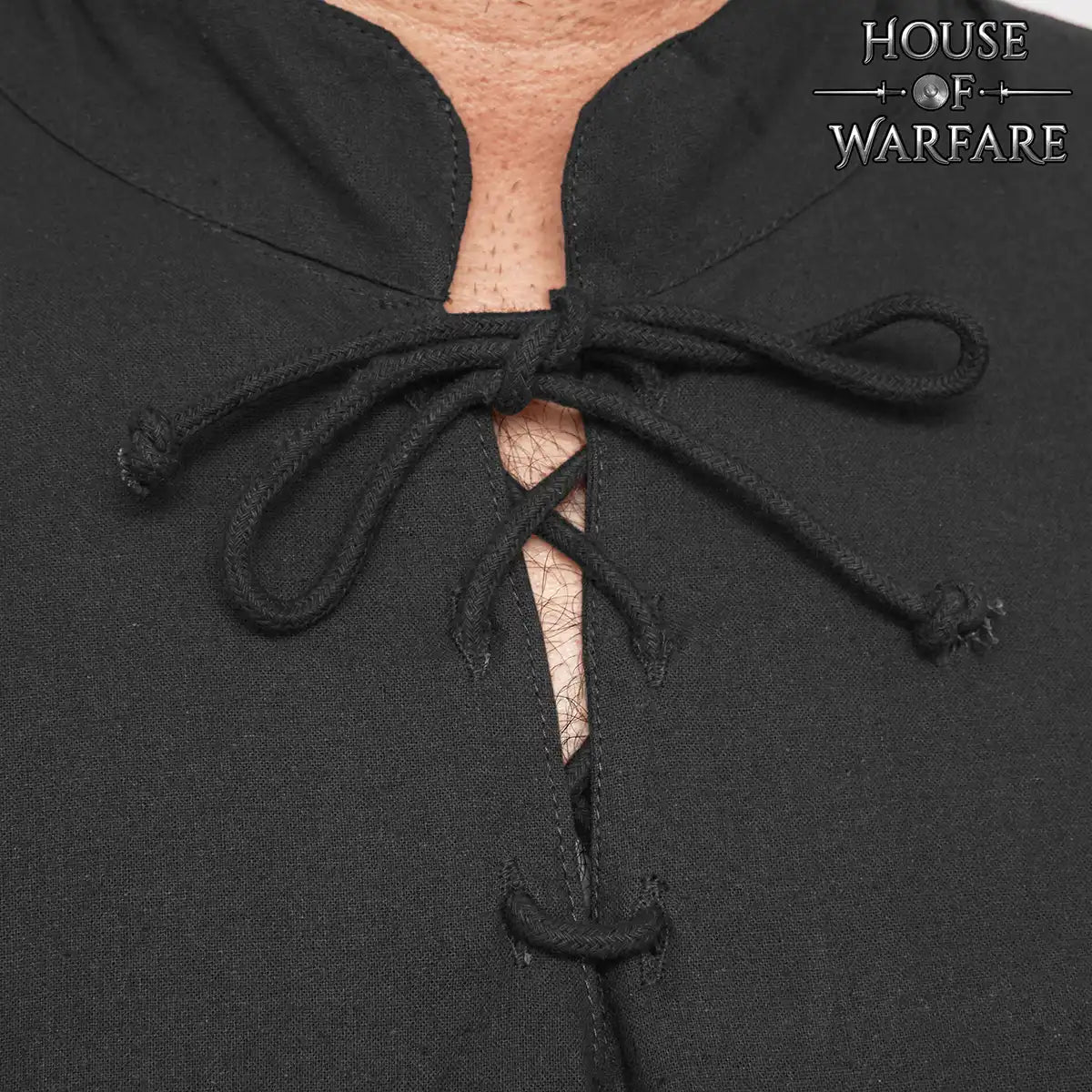 Camisa de algodón estilo medieval - imagen 8