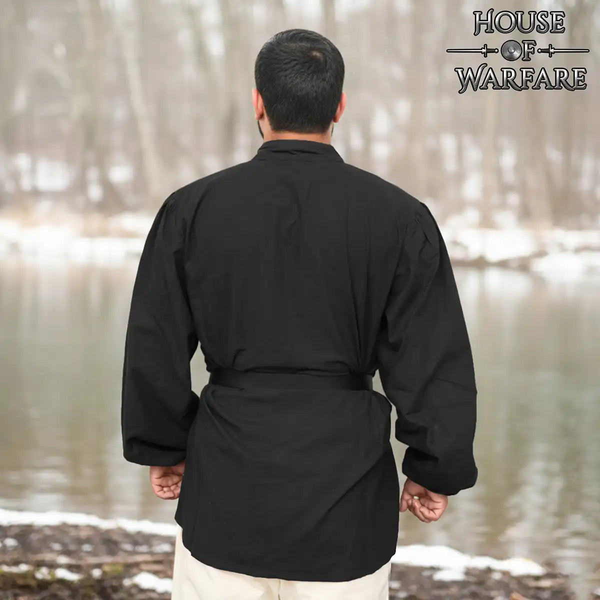 Camisa de algodón estilo medieval - imagen 6