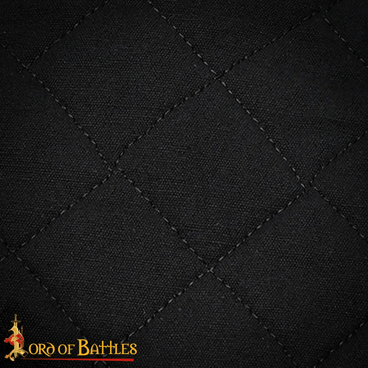Capucha acolchada medieval de 3 capas con cuello - imagen 11