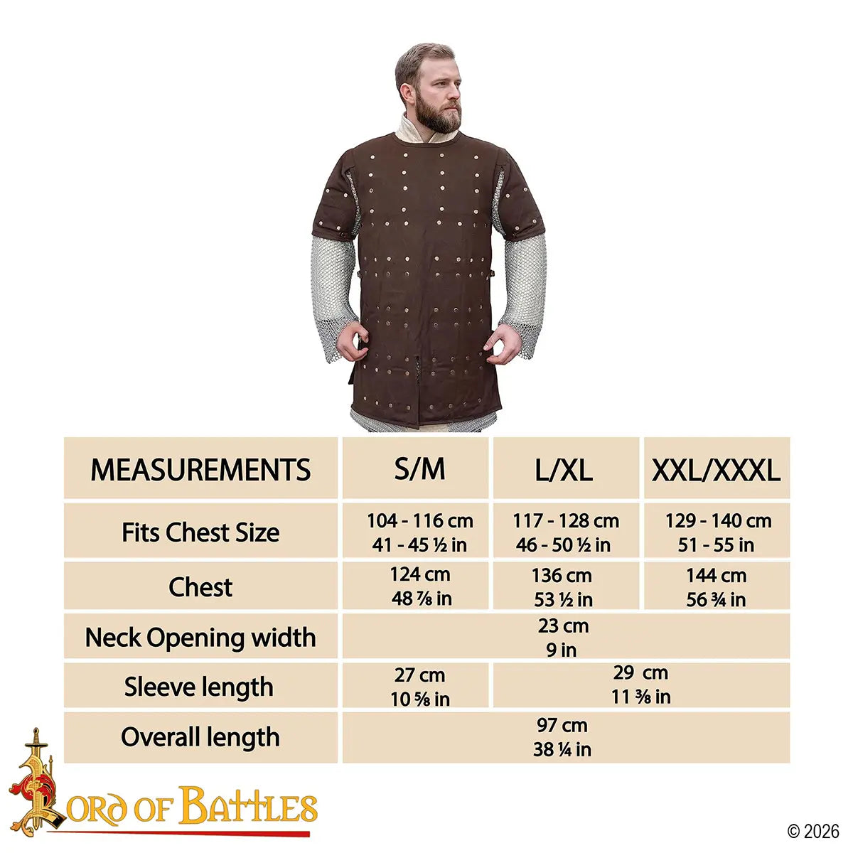 Brigantina medieval (siglos XIV–XVI) con placas de acero y cuerpo de algodón - imagen 4