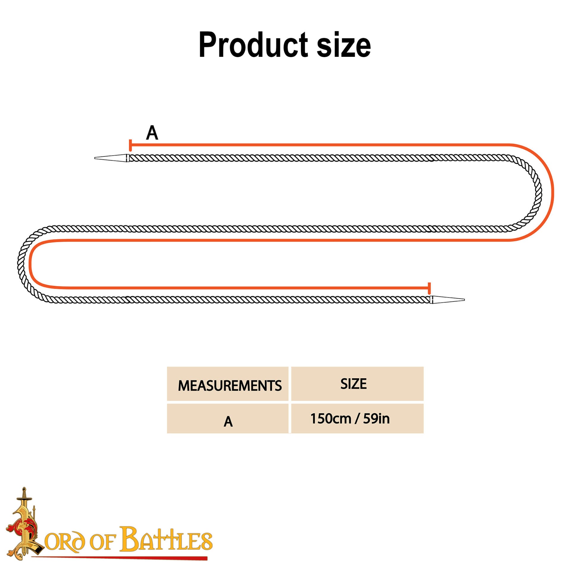 Imagen única de: Cordones Medievales Largos de Algodón con Remates de Latón - Juego de 5 para Túnicas, Botas y Prendas de Vestir