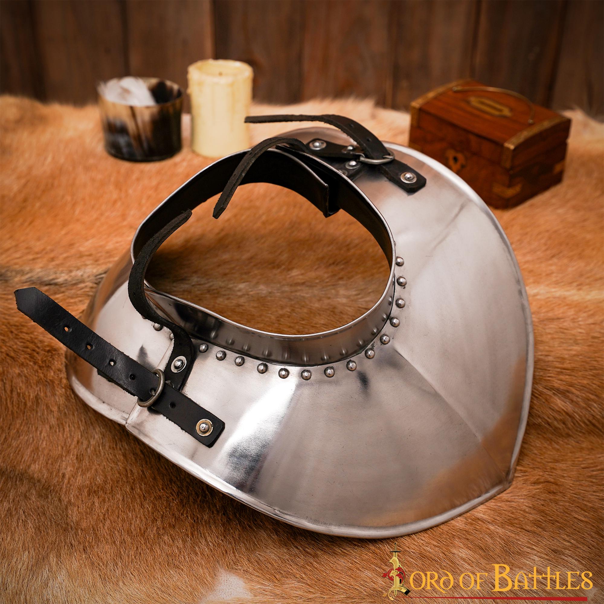 Gorguera de placa 18 gauge para caballero — Negro - imagen 12