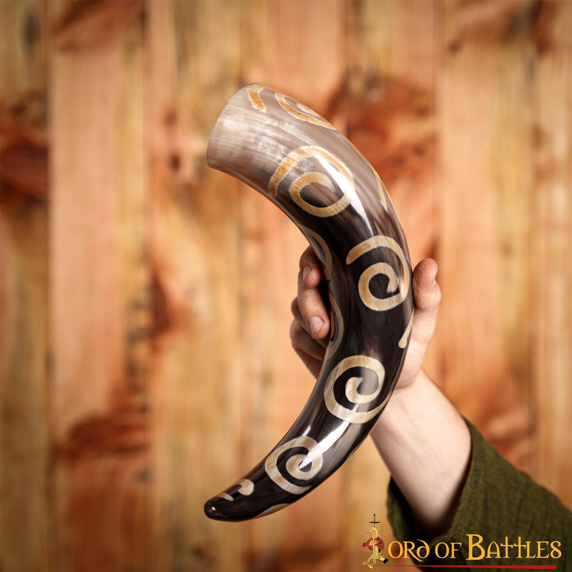 Cuerno vikingo de buey ml - imagen 14