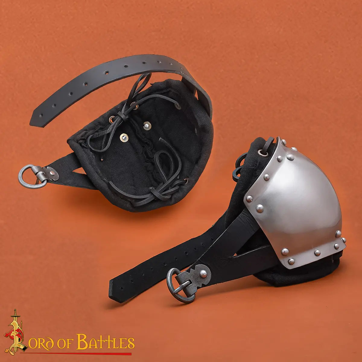 Codera medieval de acero (siglos XIII–XIV) — 16 gauge - imagen 2