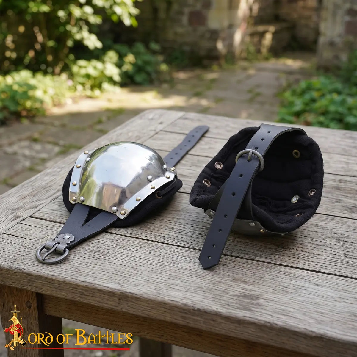 Codera medieval de acero (siglos XIII–XIV) — 16 gauge - imagen 5