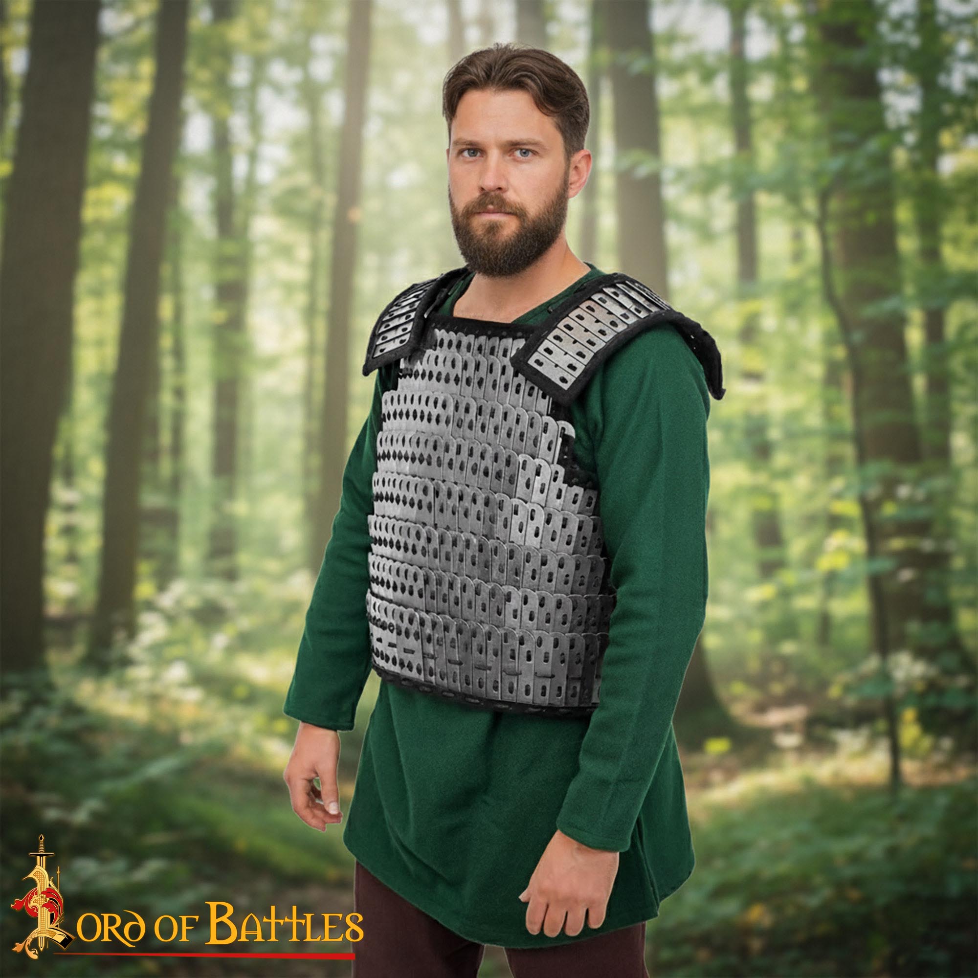 Armadura lamelar BIRKA - Vikinga para LARP (L/M/XL) - imagen 2