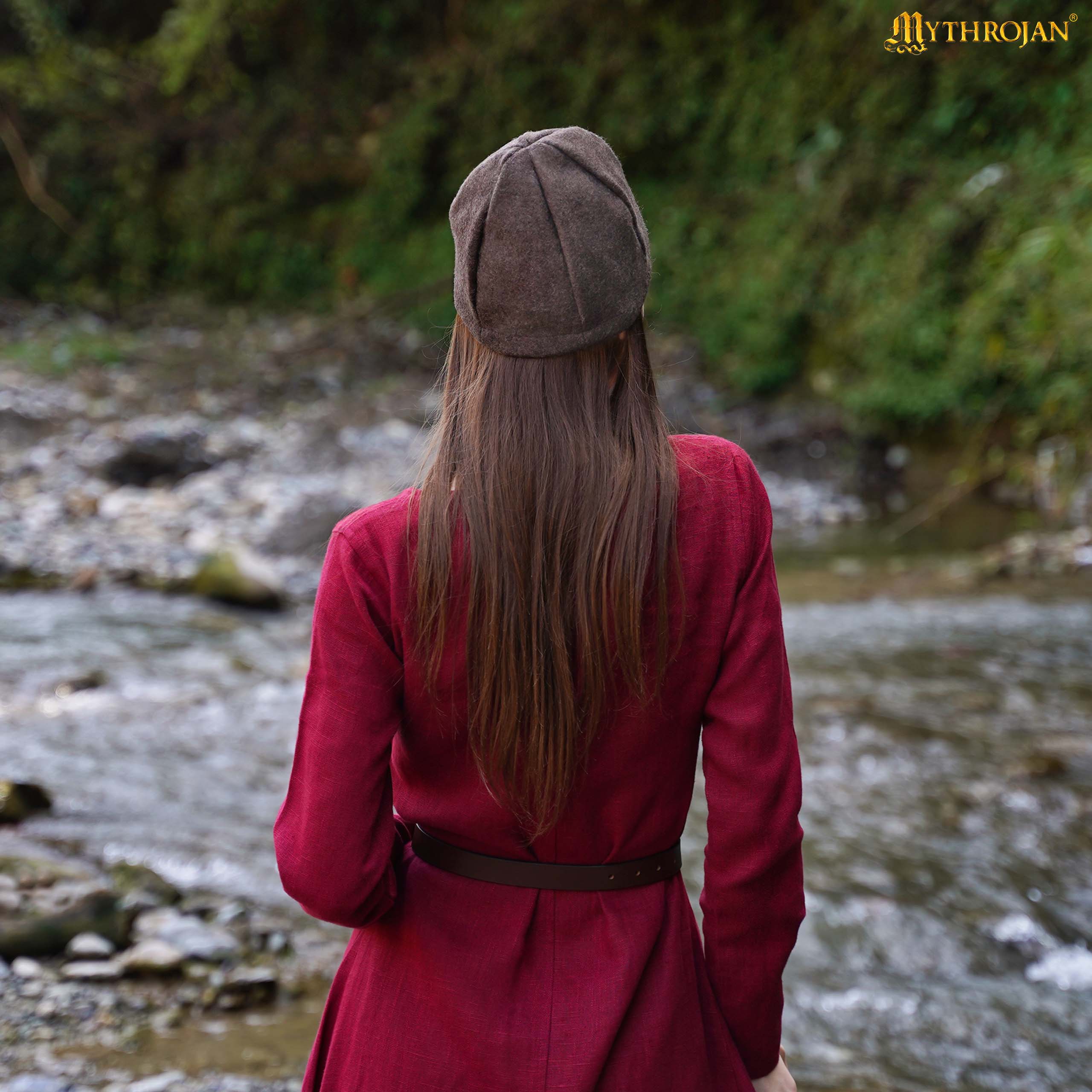 Gorro vikingo Birka — 100% lana reciclada (350 g/m²) - imagen 2