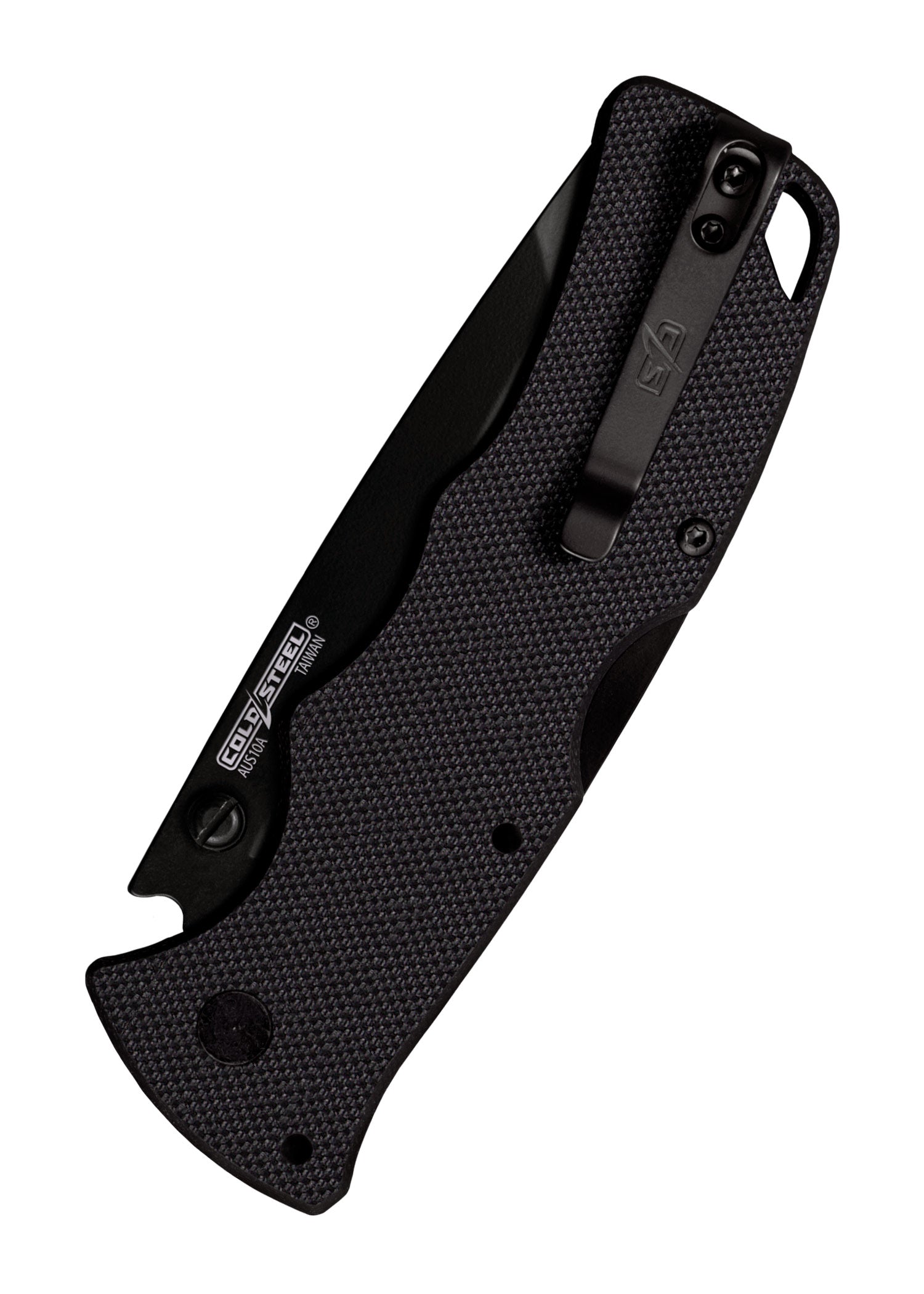 Imagen única de: Navaja De Bolsillo Verdict, Tanto Point, Aus10a, Mango Negro