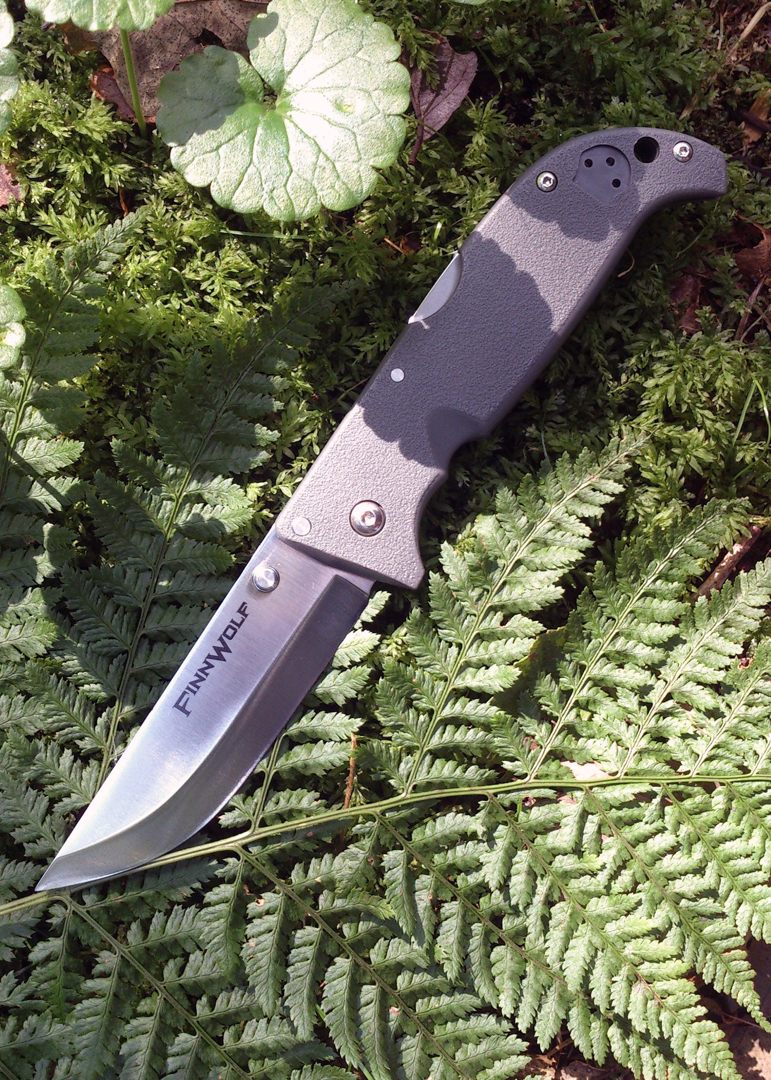 Imagen única de: Navaja Finn Wolf, Verde Oliva