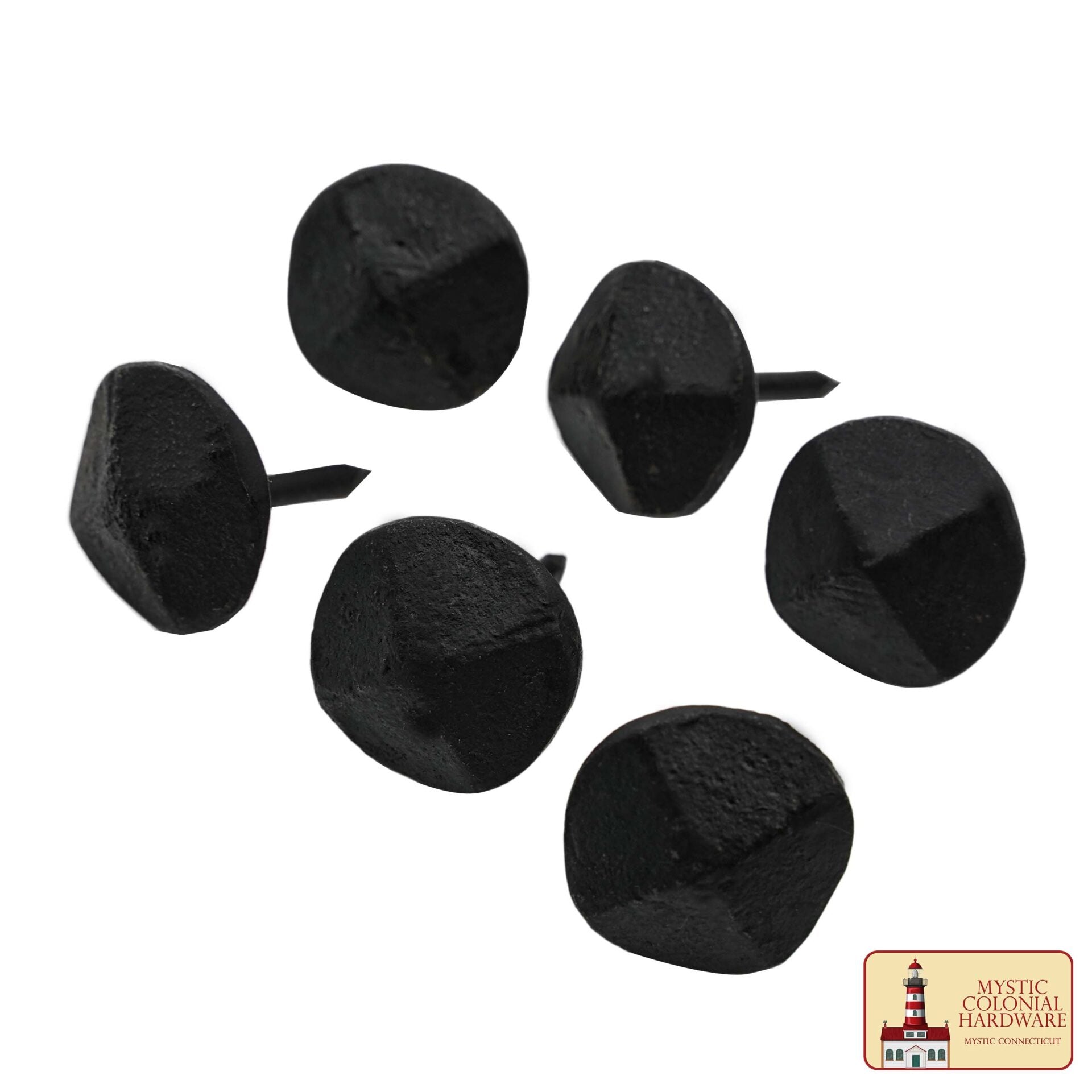 Clavos decorativos de hierro, forjados a mano, acabado ennegrecido con aceite natural - imagen 4
