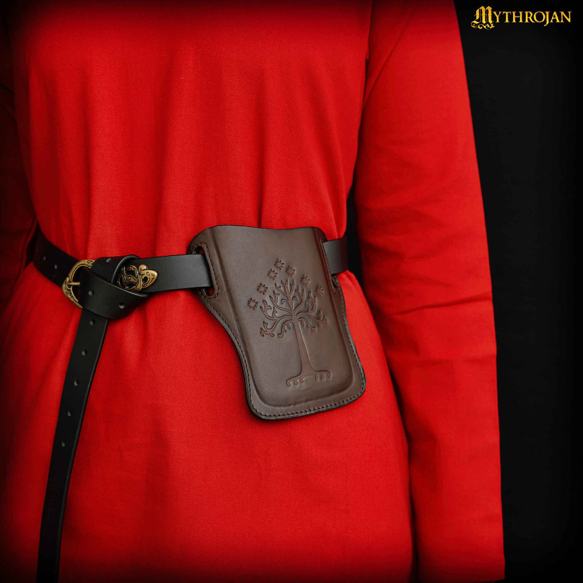 Funda de cuero 'Tree of Gondor / Numenor' — marrón - imagen 13
