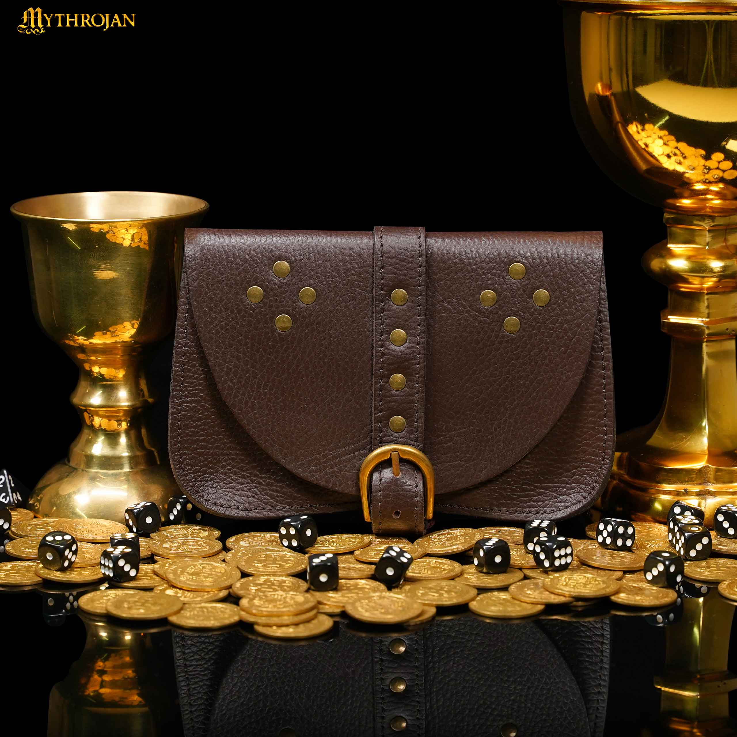 Bolsa de cadera Mythrojan en cuero - imagen 11