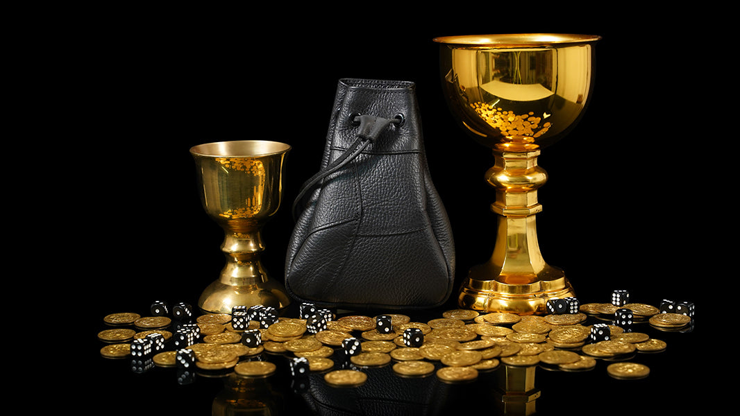 Bolsa medieval con cordón Mythrojan - imagen 5