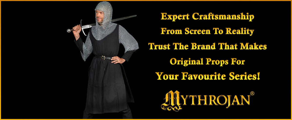 Capucha de malla medieval en acero (10 mm, 16 gauge) — Talla L - imagen 11