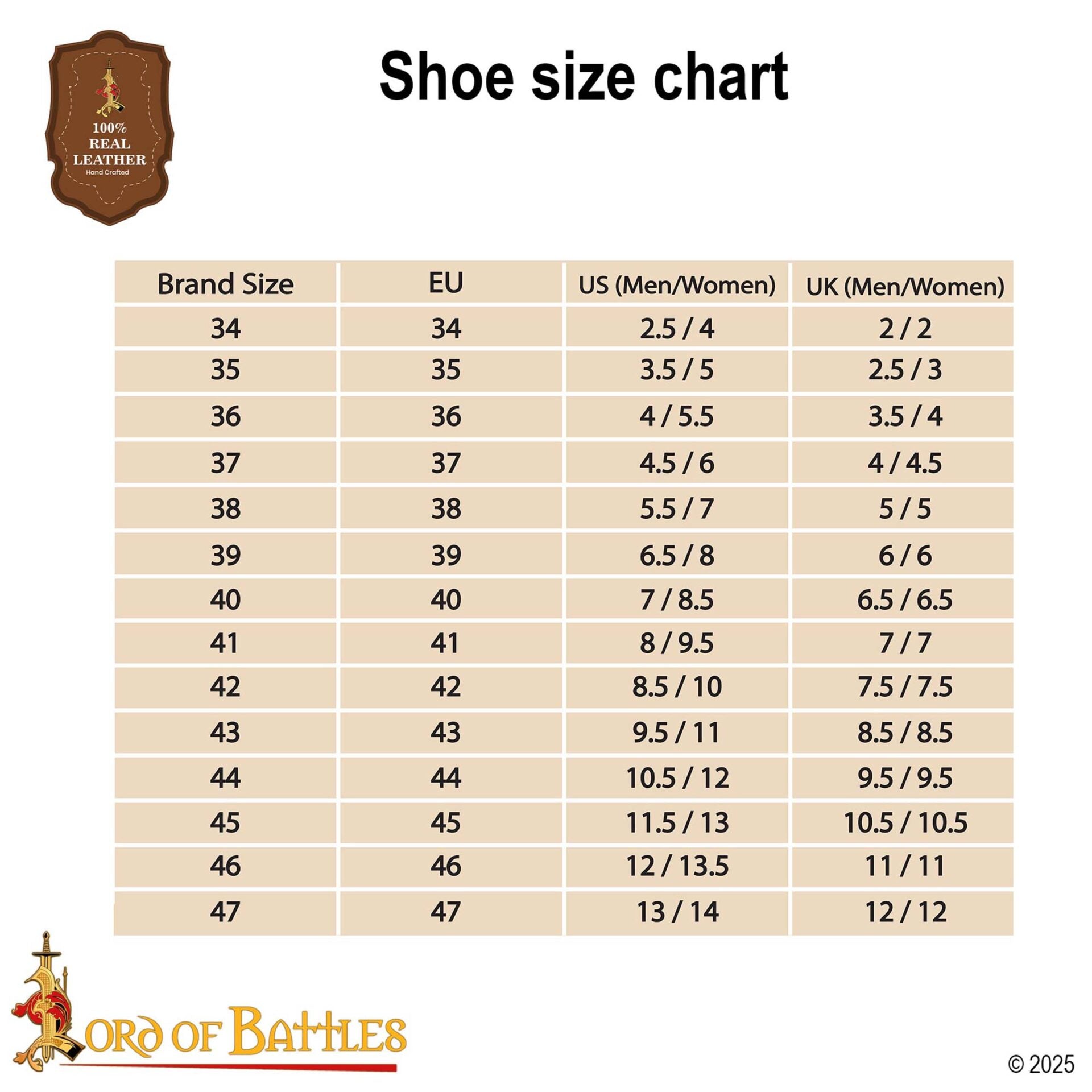 Botas tobilleras vikingas Jorvik de cuero - imagen 3