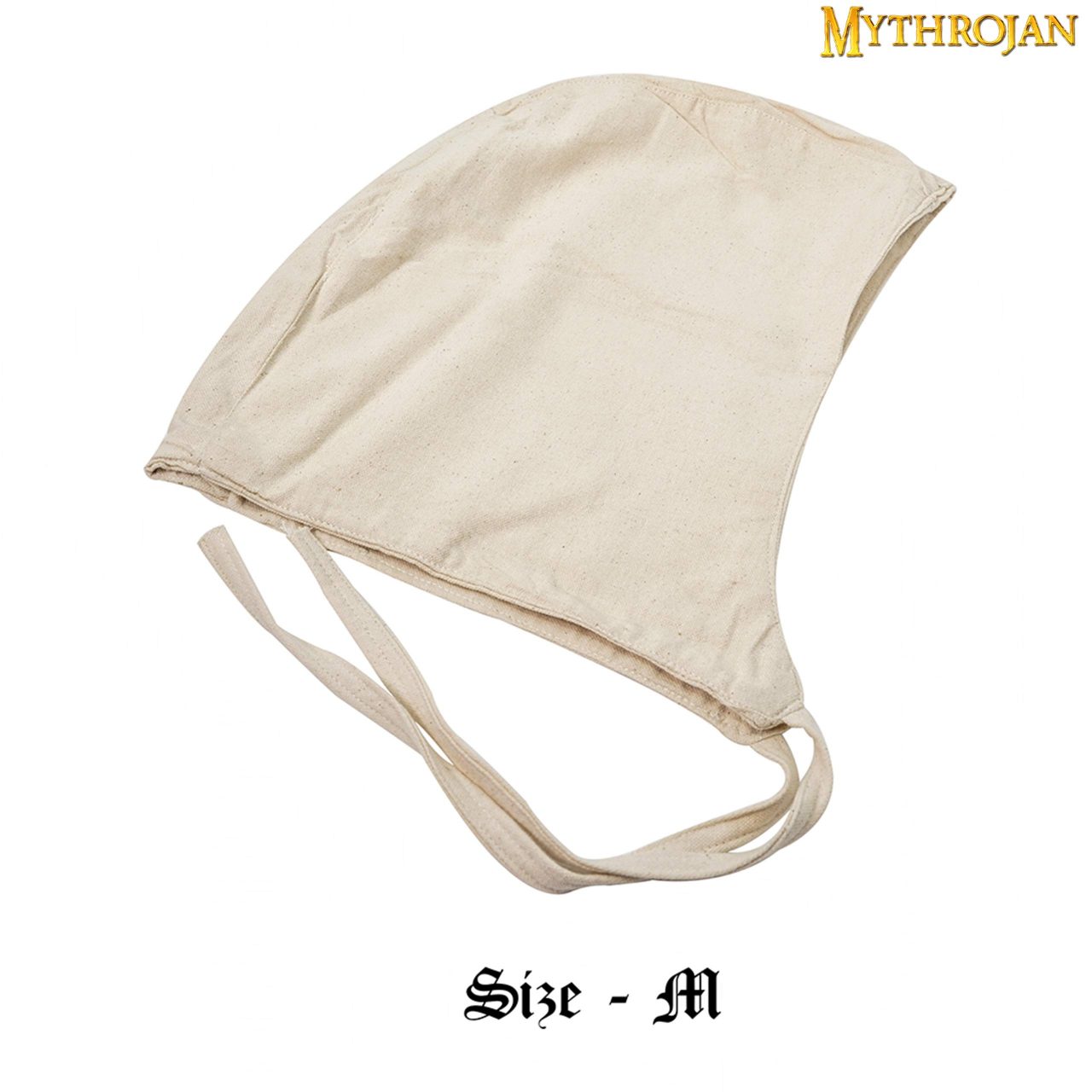 Capucha medieval de algodón 100% (lona 220 GSM) para LARP y recreación - imagen 9
