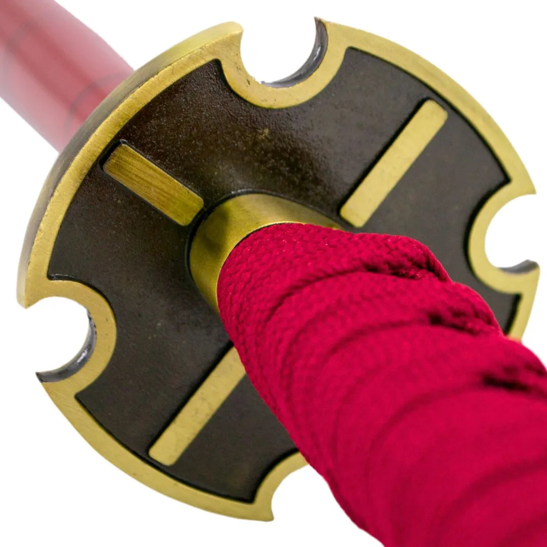 Imagen de Espada katana Sandai Kitetsu Roronoa Zoro One Piece decorativa gama alta parte de nuestra colección en Todo Medieval, sitio oficial.