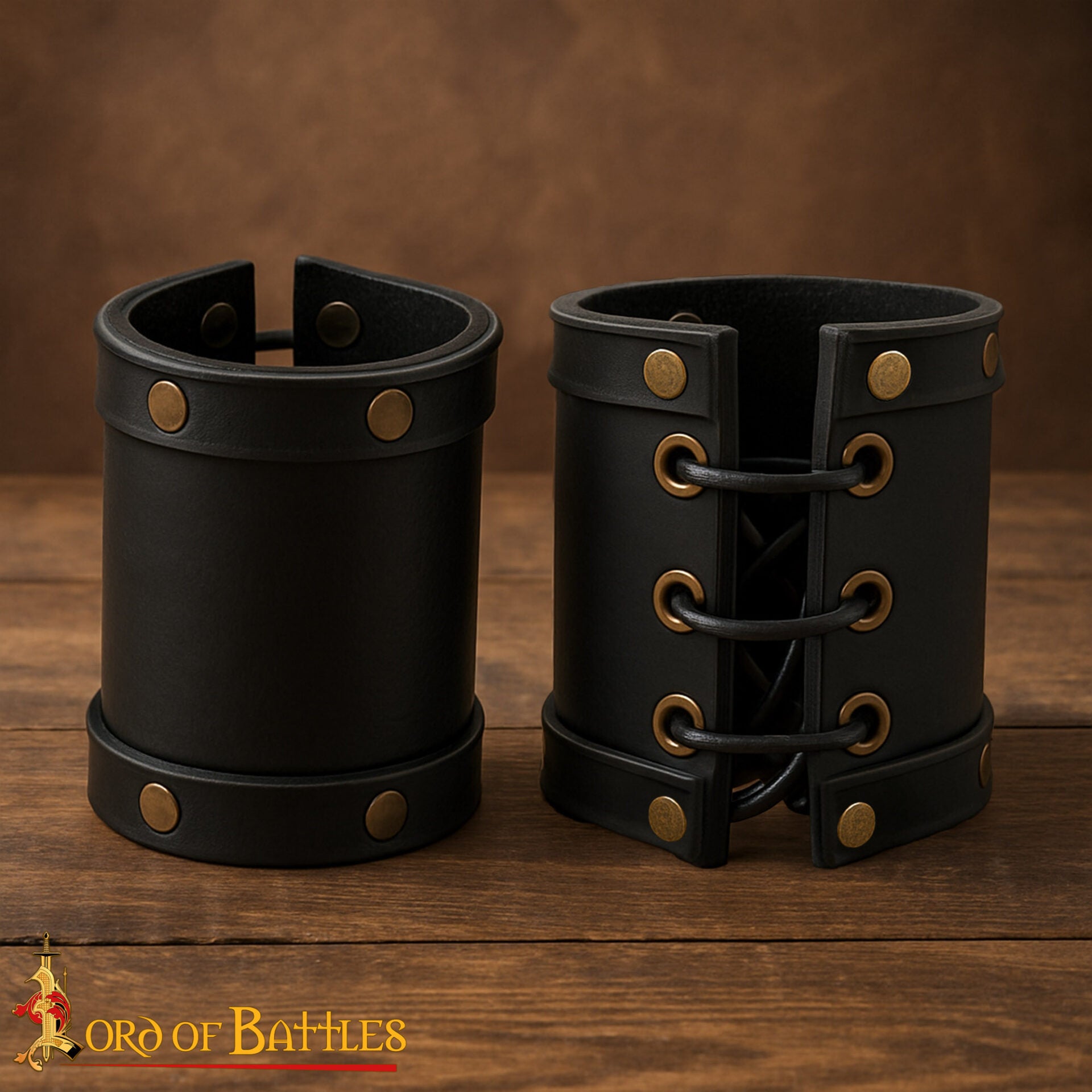 Imagen única de: Brazales de cuero genuino «Pirata de los Siete Mares» (descatalogado) - imagen 6