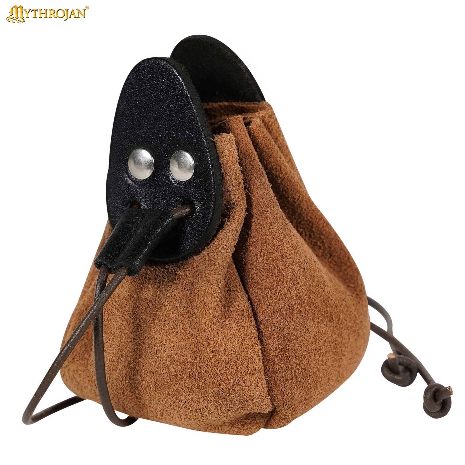 Bolsa de gamuza con cordón para dados, monedas y accesorios LARP - imagen 20