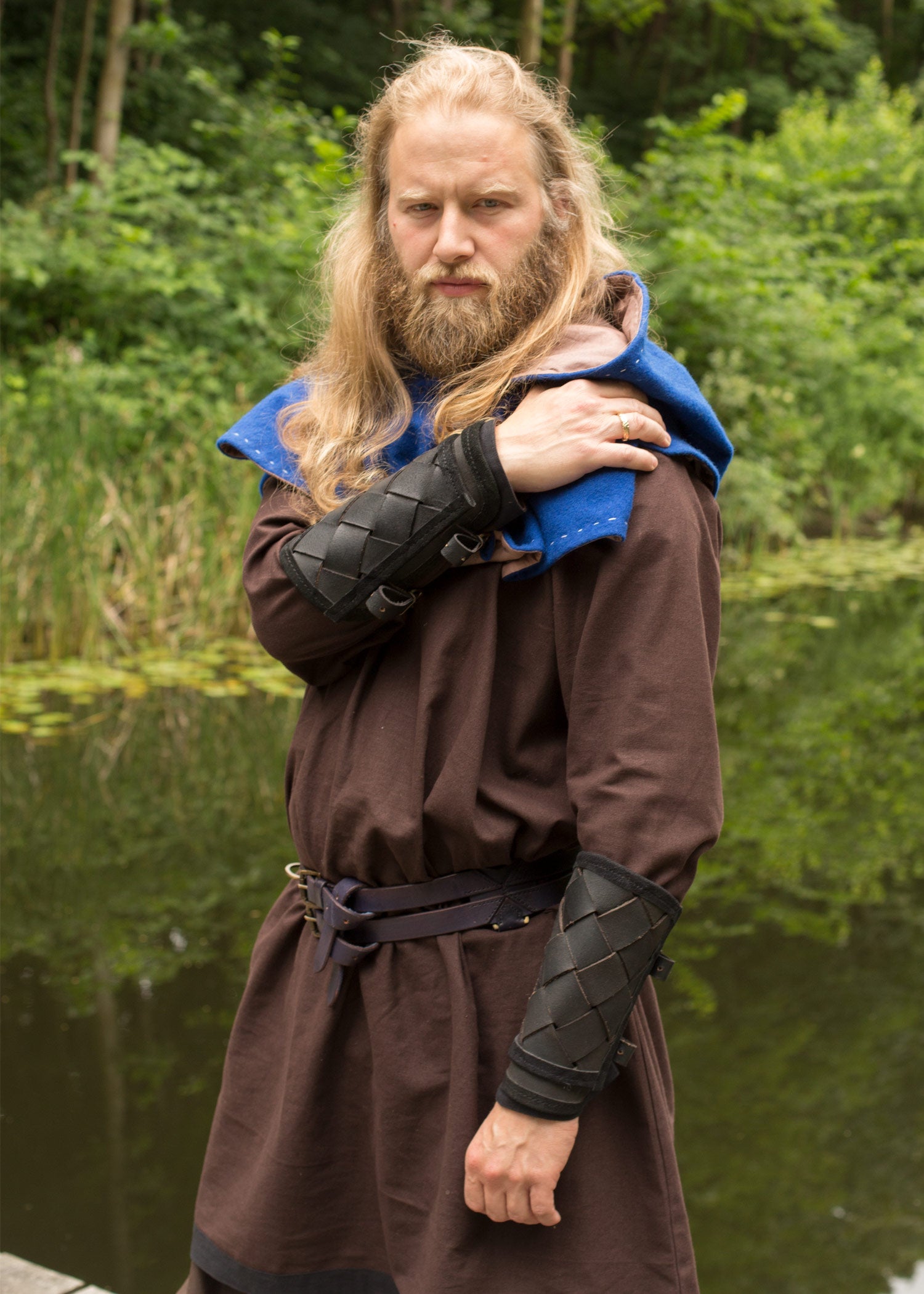 Imagen única de: Brazaletes De Cuero Vikingo Rfb