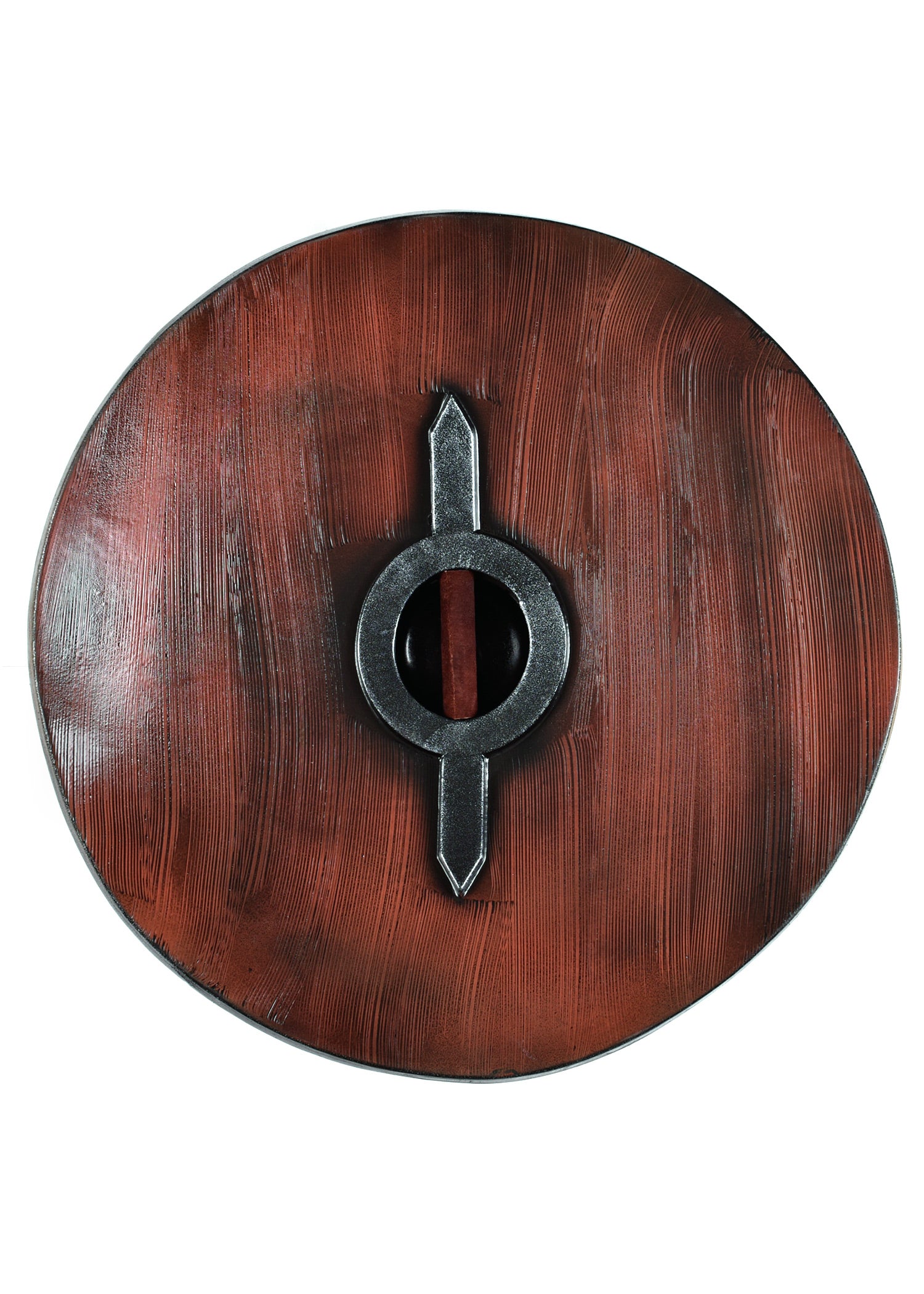 Imagen única de: Escudo Vikingo Con Motivo De Dragón, Blanco