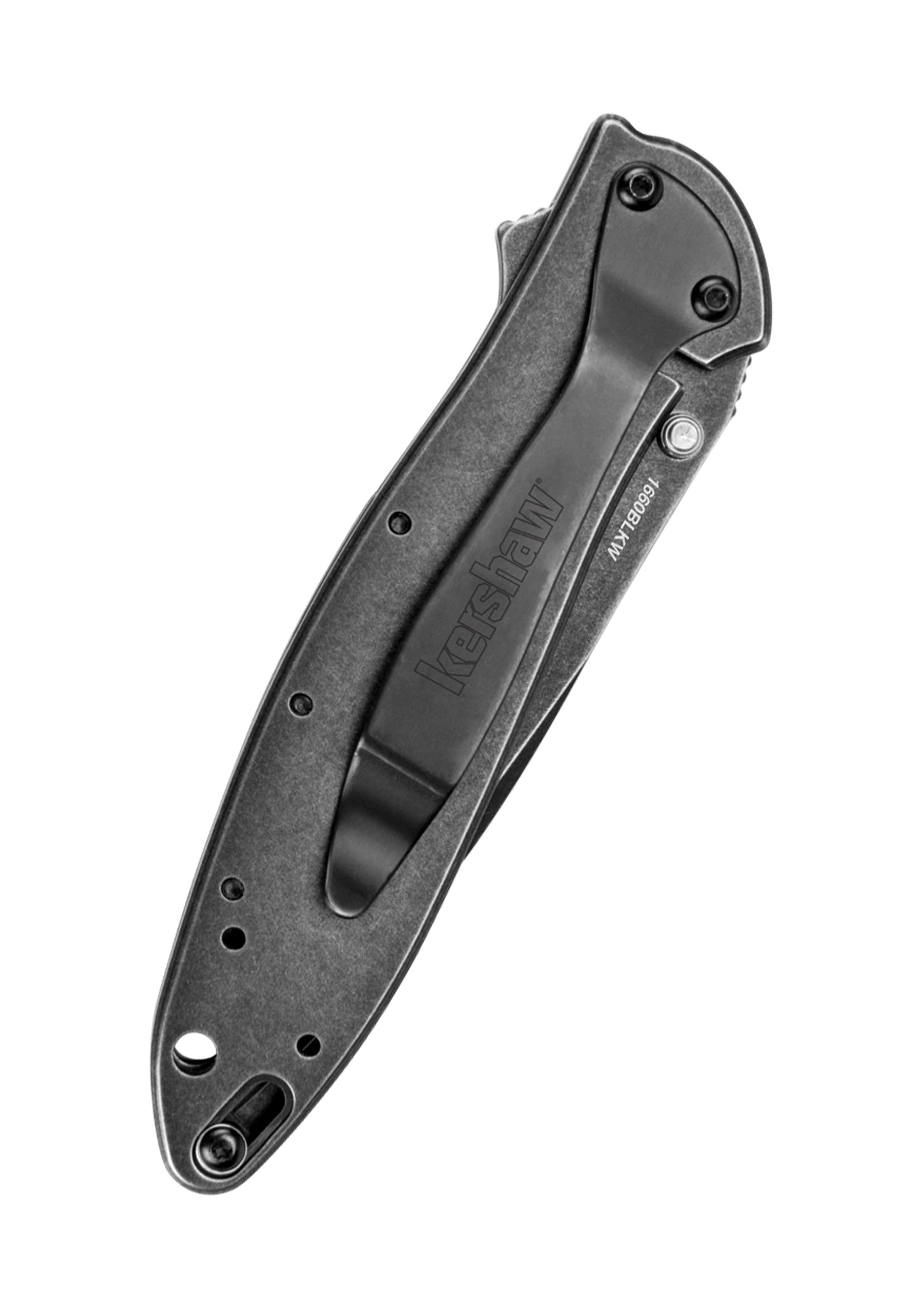 Imagen única de: Navaja De Bolsillo Kershaw Leek, Blackwash