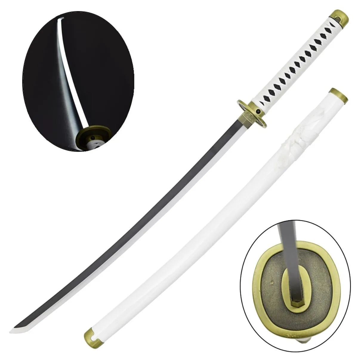 Imagen única de: Katana Decorativa Acero al Carbono LED Wado Ichimonji de Roronoa Zoro - One Piece