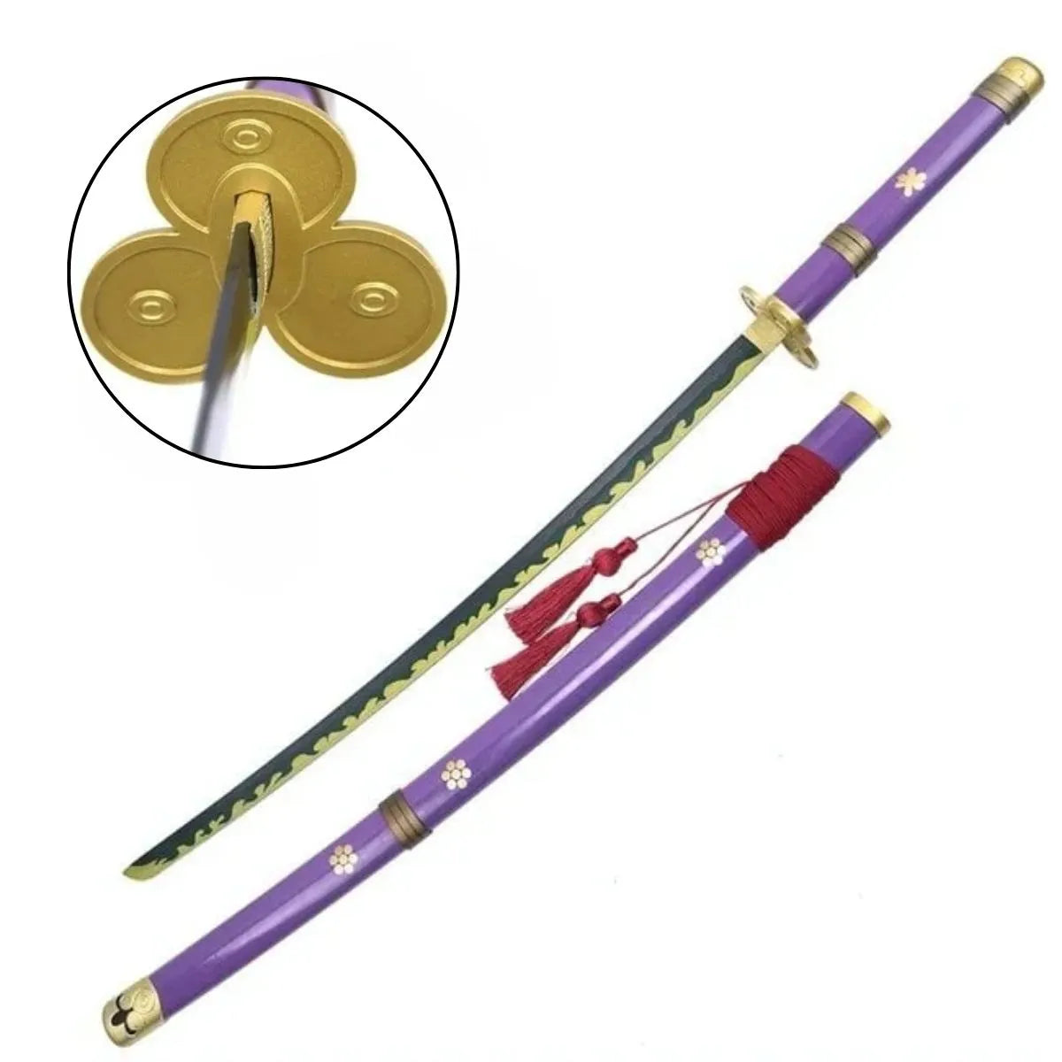 Katana Enma con Hoja de Bambú de Zoro de One Piece