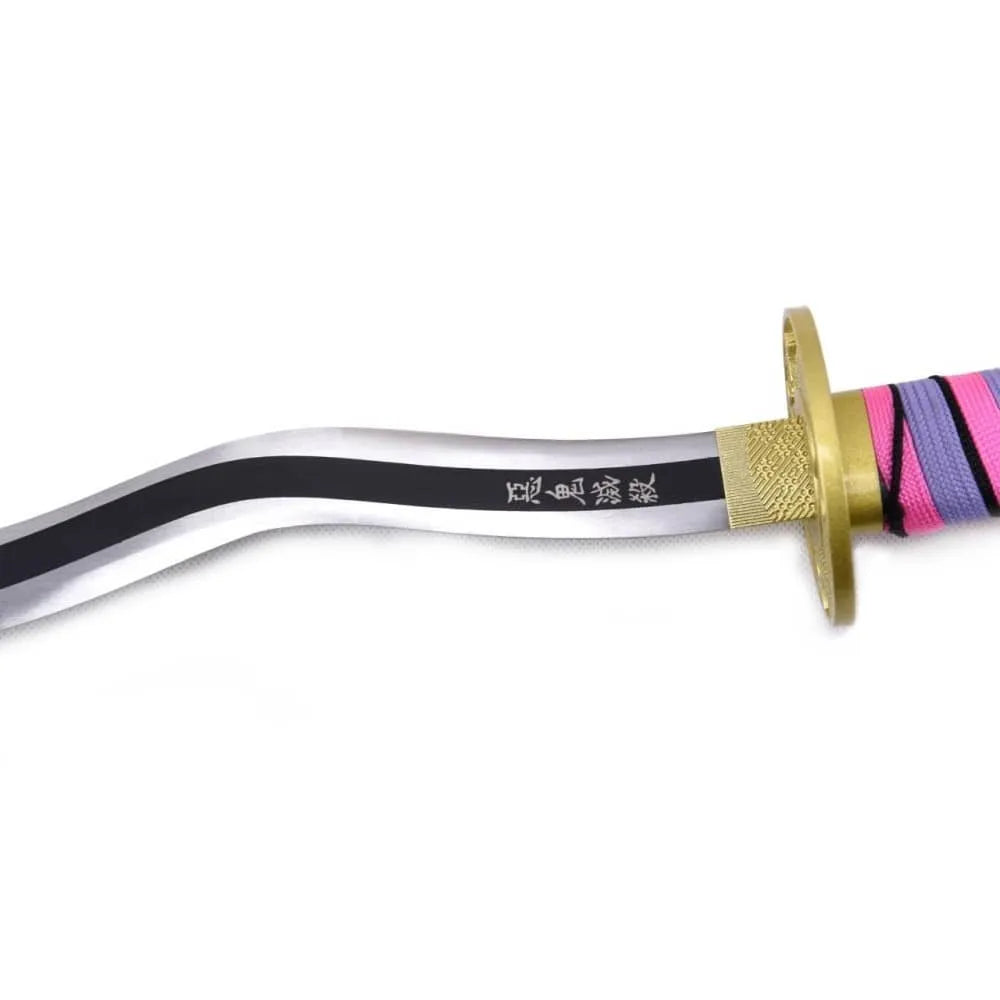 Imagen de Katana de Obanai Iguro de Kimetsu No Yaiba o Demon Slayer zs680 parte de nuestra colección en Todo Medieval, sitio oficial.