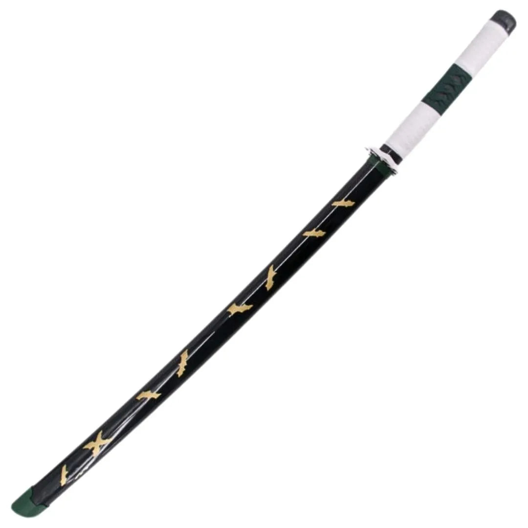 Imagen única de: Katana Decorativa Hoja de Bambú con LED Sanemi Shinazugawa de Demon Slayer