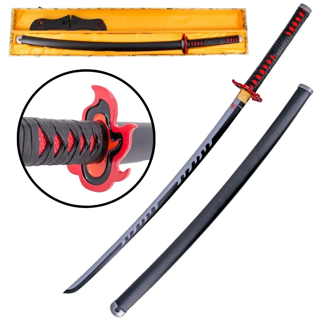 Imagen de Katana de Tanjiro Kamado - Funcional Afilada- Kimetsu no Yaiba - Demon Slayer parte de nuestra colección en Todo Medieval, sitio oficial.
