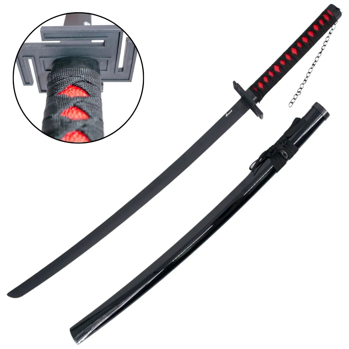 Imagen única de: Katana Decorativa Hoja de Bambú Zangetsu Ichigo Kurosaki de Bleach