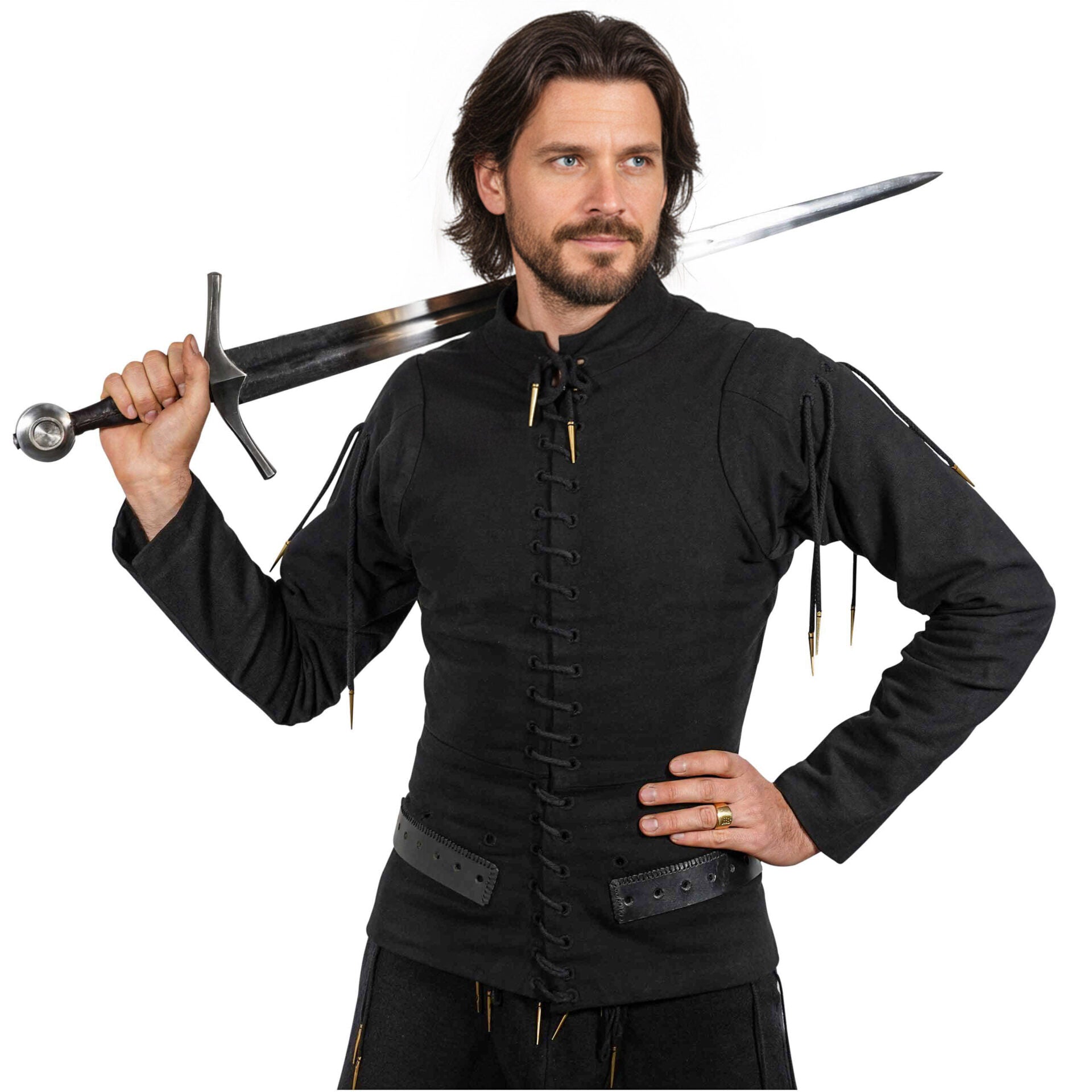 Jubón de armar «El Caballero» — chaqueta acolchada para LARP, entrenamiento y escena - imagen 28