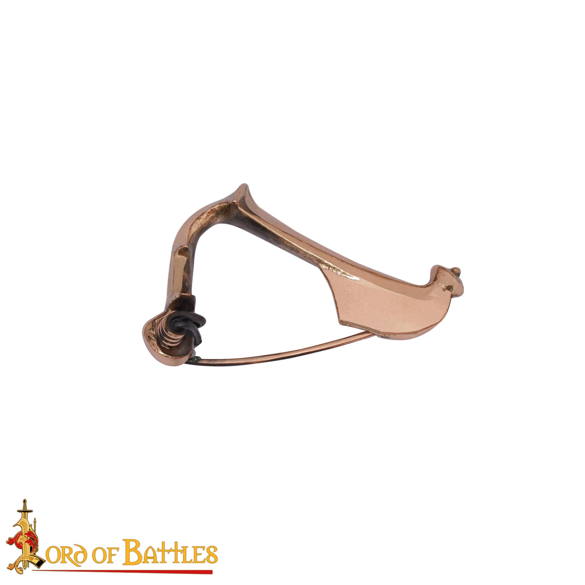 Fíbula romana de bronce (s. I–III) — broche tipo ballesta - imagen 9