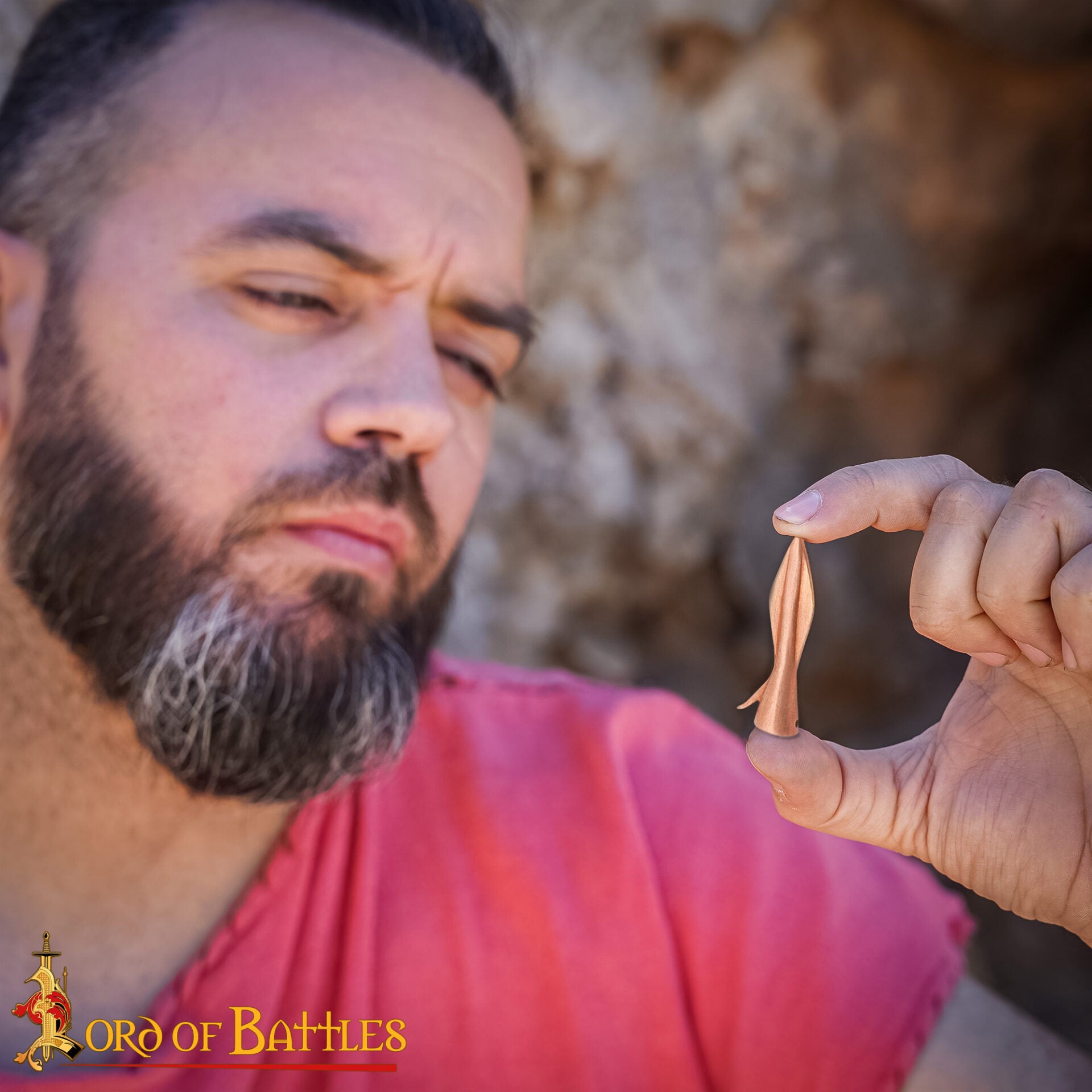 Imagen única de: Punta de Flecha Romana de Bronce Fundido a la Cera Perdida de los Siglos I-ii, con Forma de Hoja 4,2 Cm