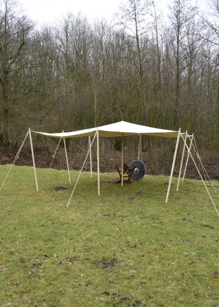 Imagen única de: Lona/toldo De Almacenaje Con Anillas Triangulares, 350 G/m², Color Natural