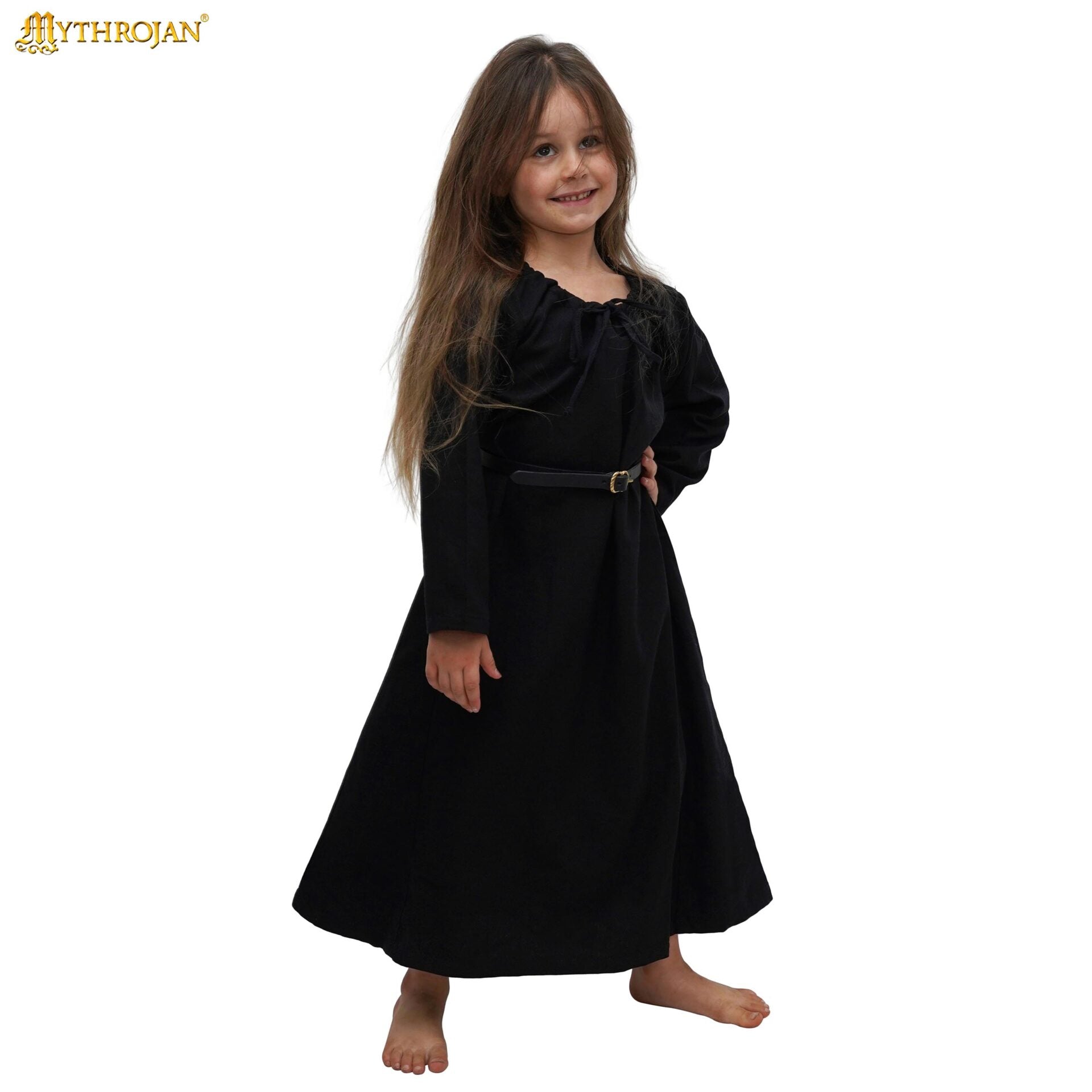 Vestido medieval Maiden de algodón 100% para LARP y recreación - imagen 12