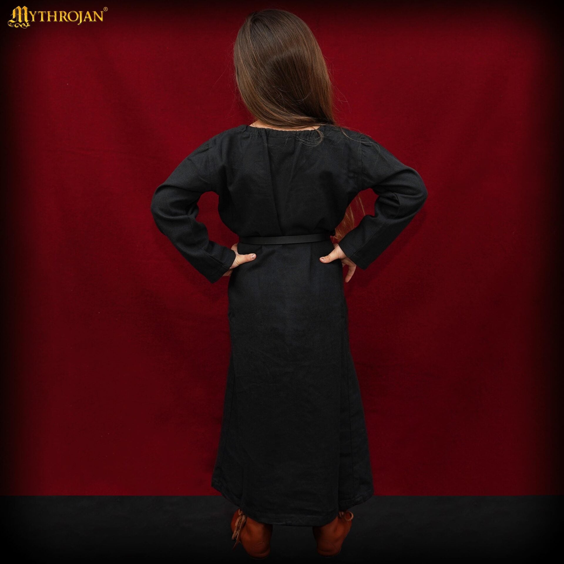 Vestido medieval Maiden de algodón 100% para LARP y recreación - imagen 14