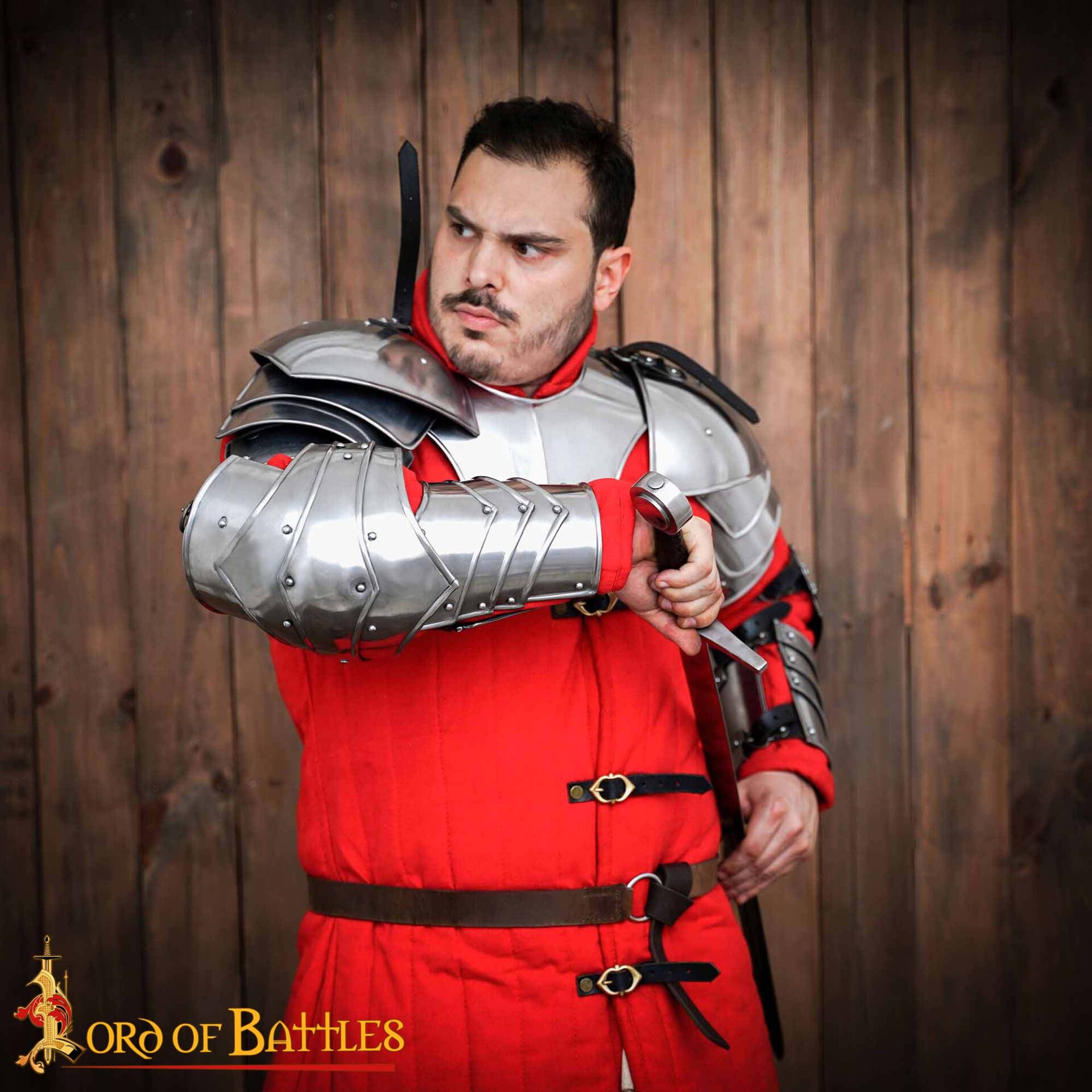 Arnés Medieval Fantasy Avenger de Acero 18