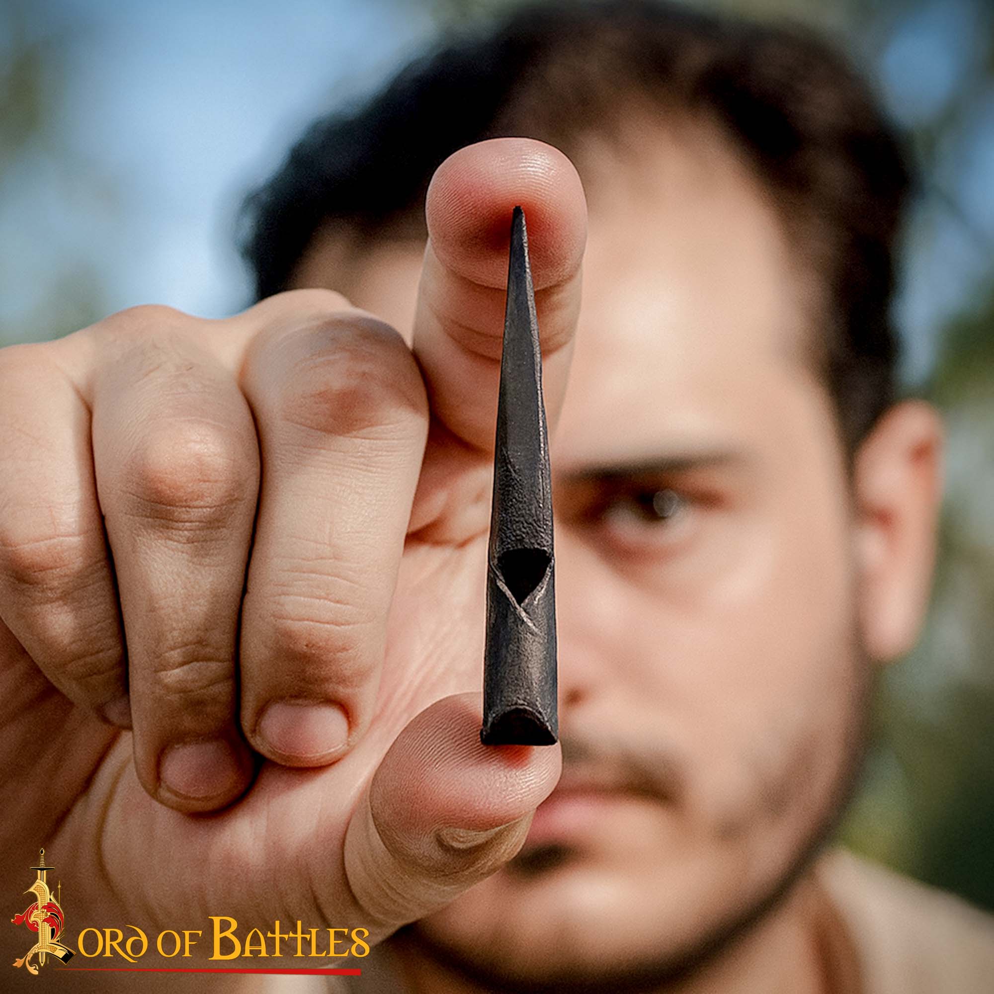 Punta de flecha Bodkin de hierro para arco largo — réplica siglo XIV - imagen 3