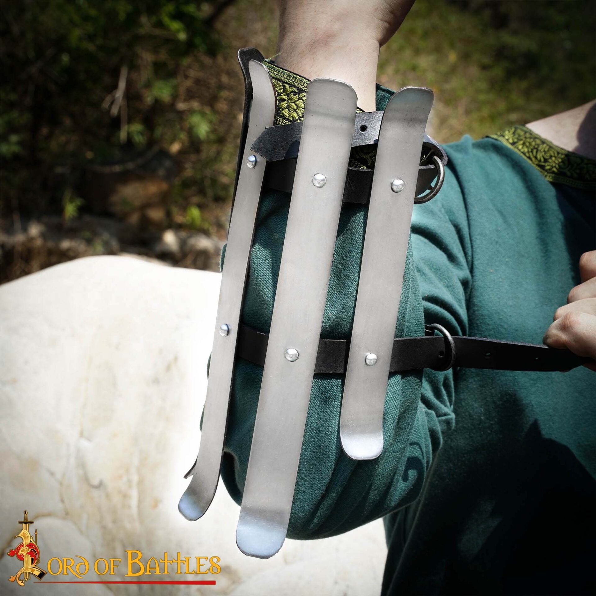 Brazales vikingos splinted Valsgärde, calibre 16 - imagen 7