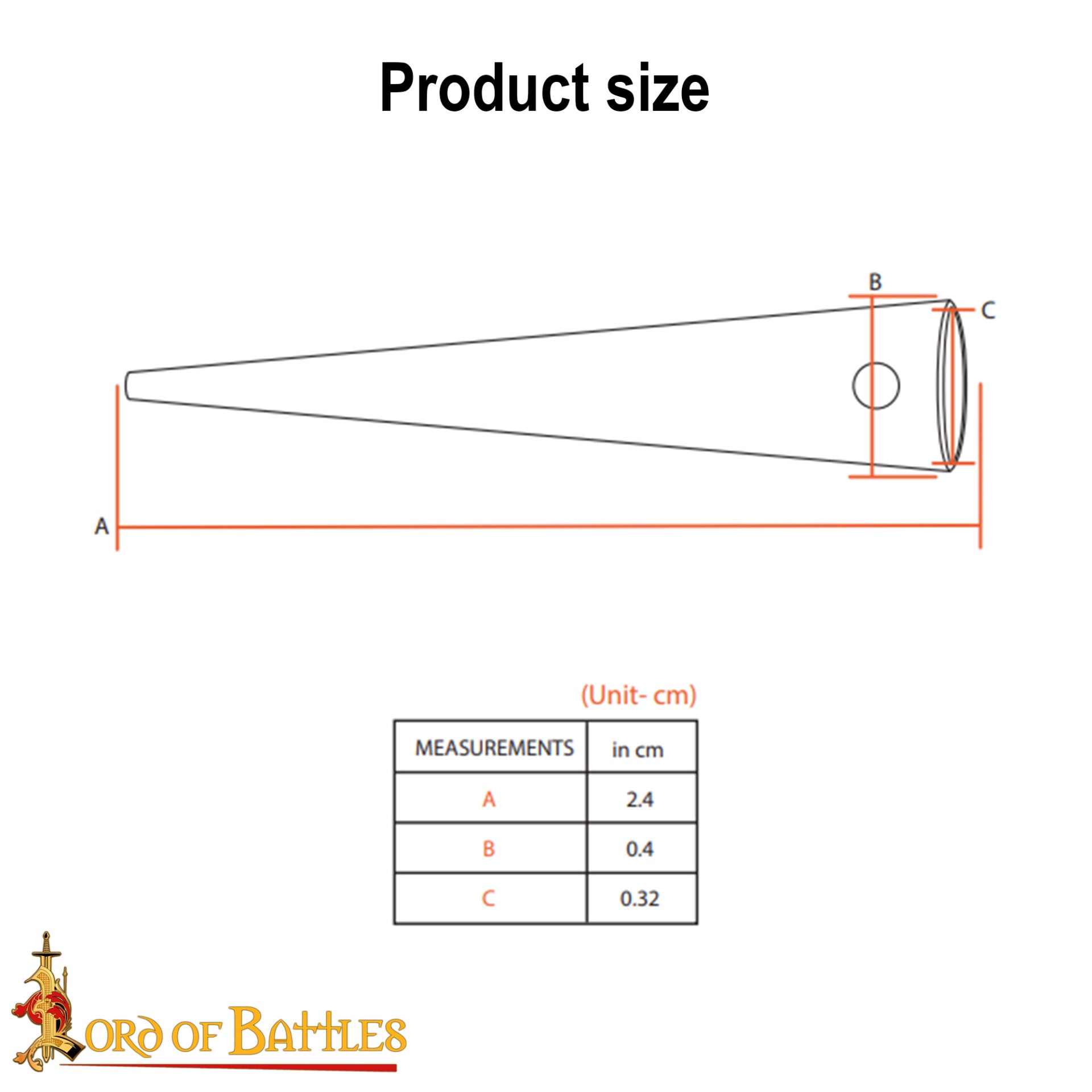 Aiglets de Latón - Juego de 10 Aiglets Medievales de Latón Macizo - Imagen 4